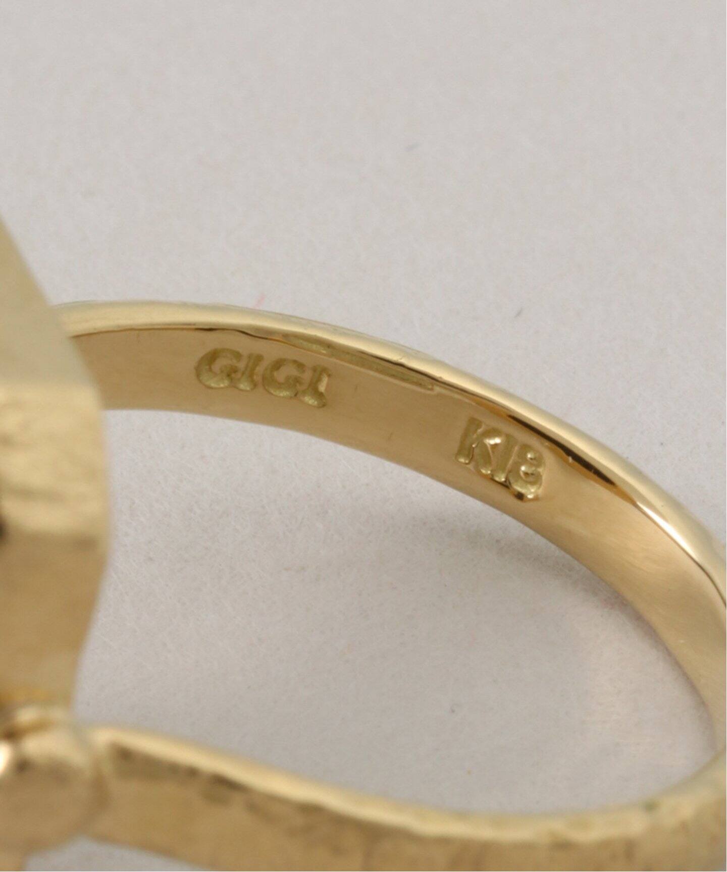 GIGI/ジジ】Initial onyx リング(H)（リング）｜Deuxieme Classe  