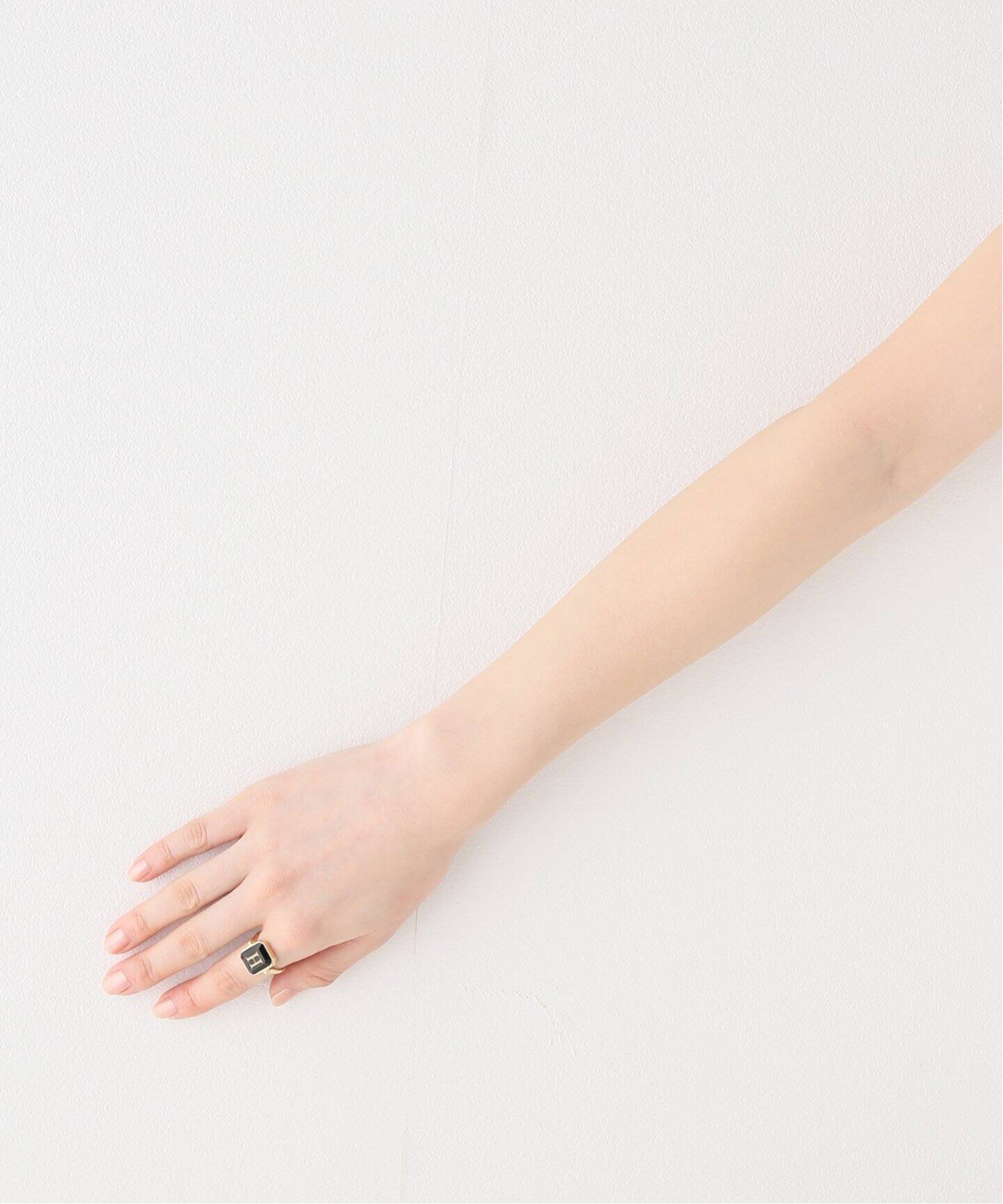 GIGI/ジジ】Initial onyx リング(H)（リング）｜Deuxieme Classe  