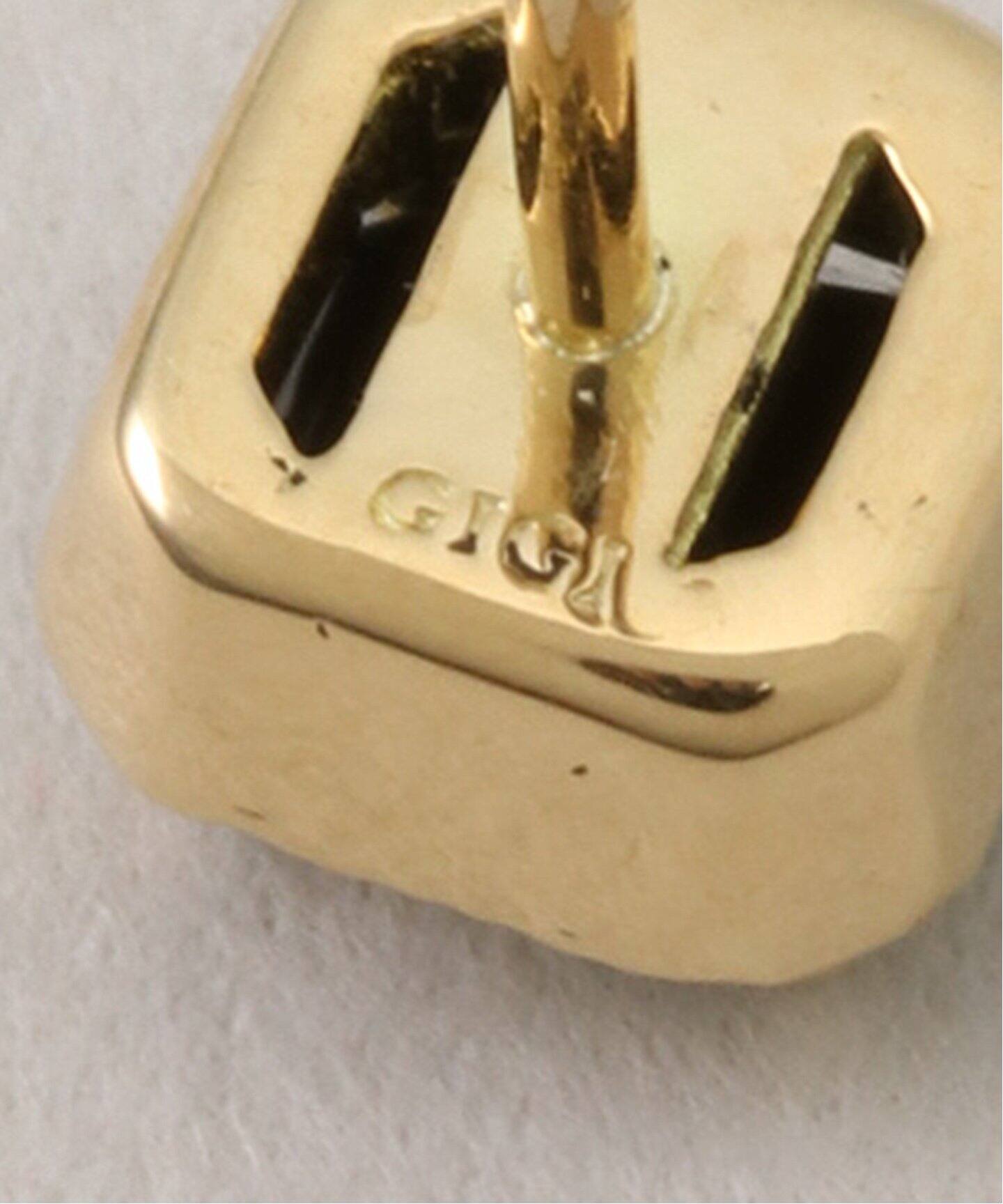GIGI/ジジ】Onyx square ピアス（両耳）（ピアス（両耳用 