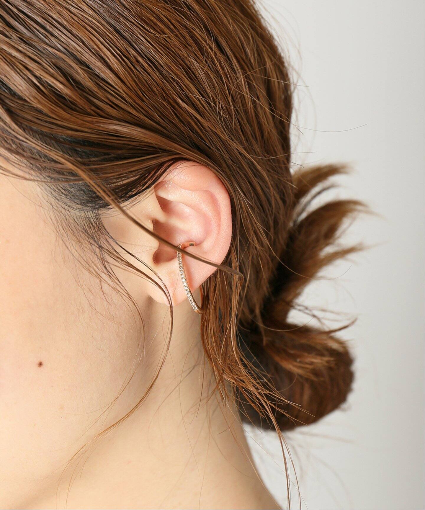 HIROTAKA/ヒロタカ】Diamond イヤーカフ M（片耳）（イヤーカフ  