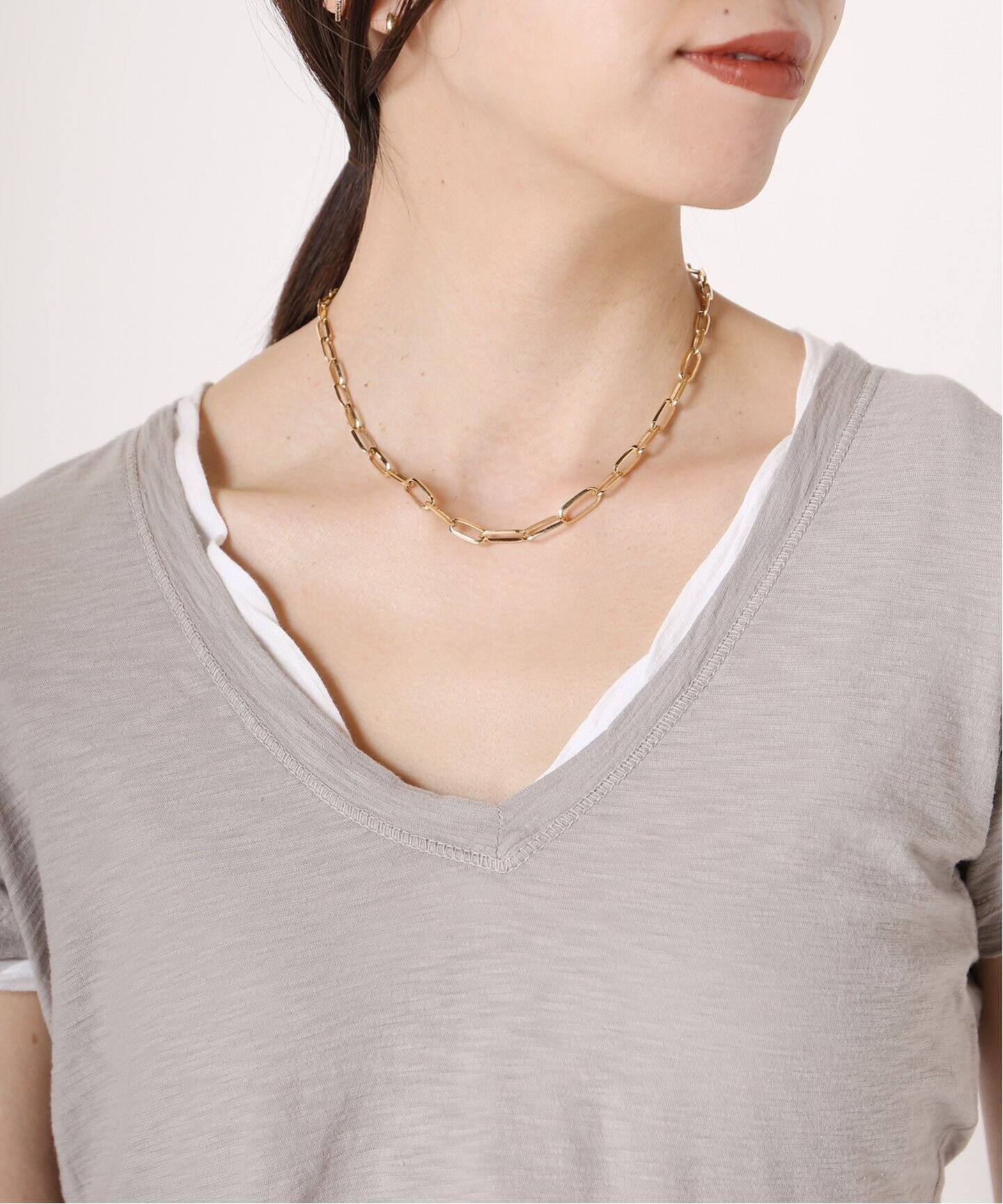LIZZIE MANDLER/リジーマンドラー】18K GRADATION ネックレス(16 