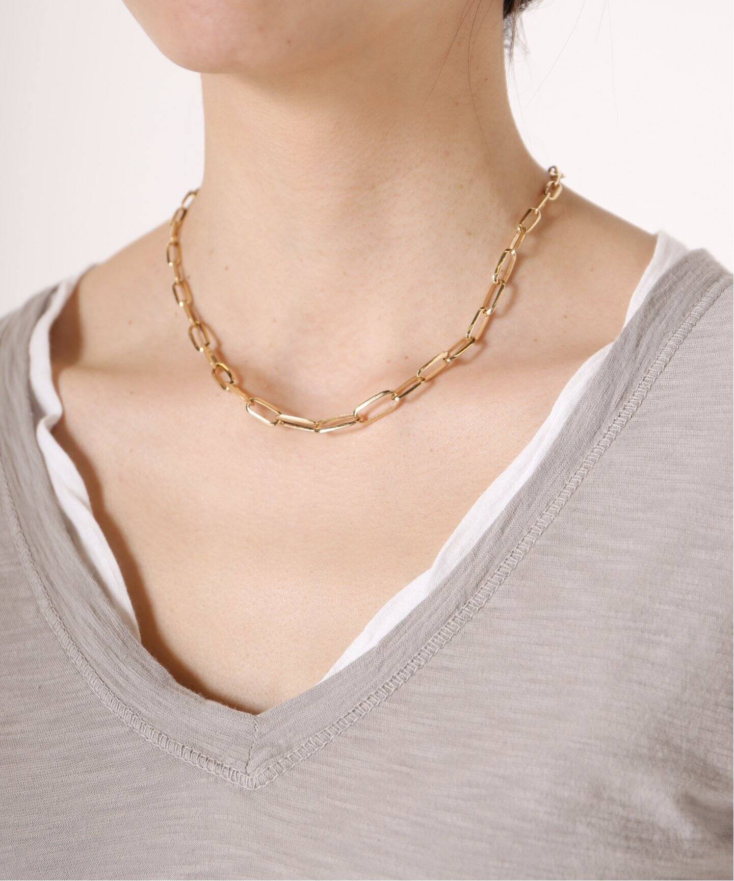 LIZZIE MANDLER/リジーマンドラー】18K GRADATION ネックレス(16 