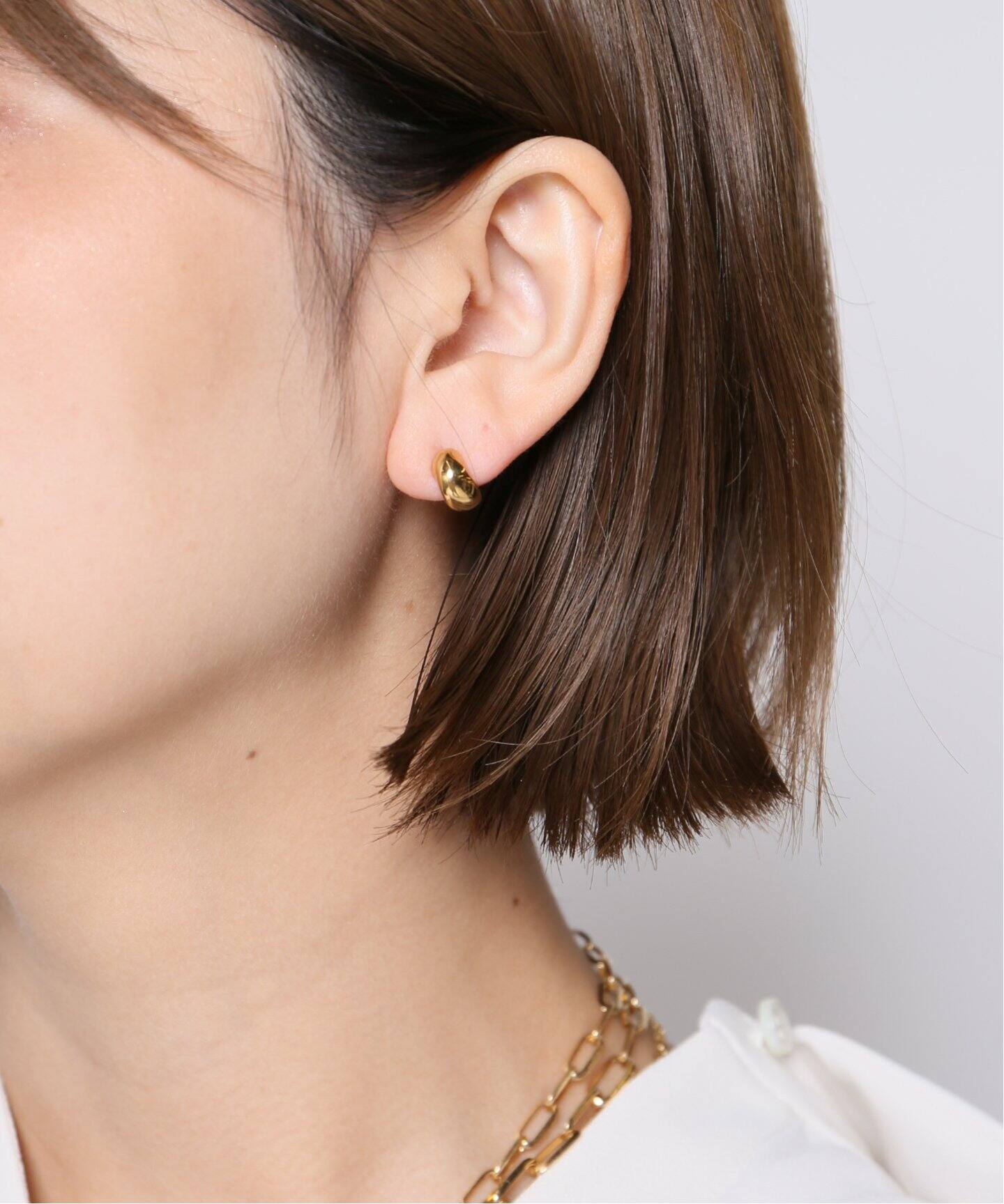 AGMES/アグメス】MINI ピアス(GOLD)（ピアス（両耳用））｜MUSE de 