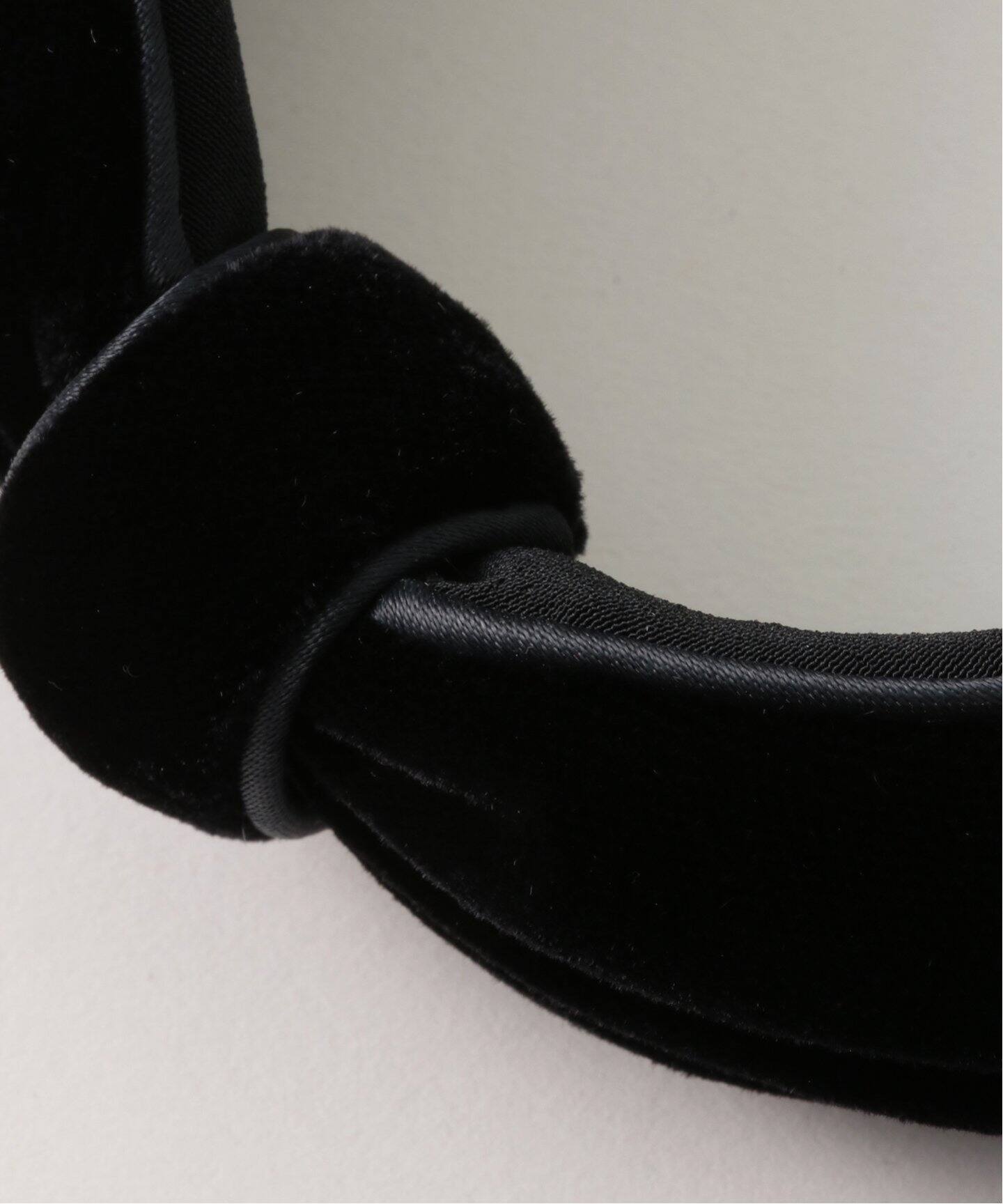 ALEXANDRE DE PARIS/アレクサンドル ドゥ パリ】VELOUR ヘッドバンド 