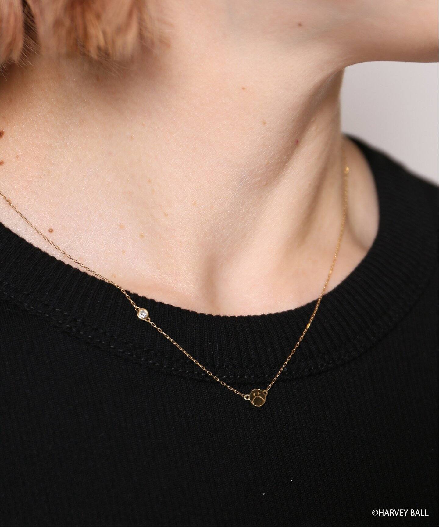 GOOD GRIEF!/グッドグリーフ】18K smile ネックレス（ネックレス  