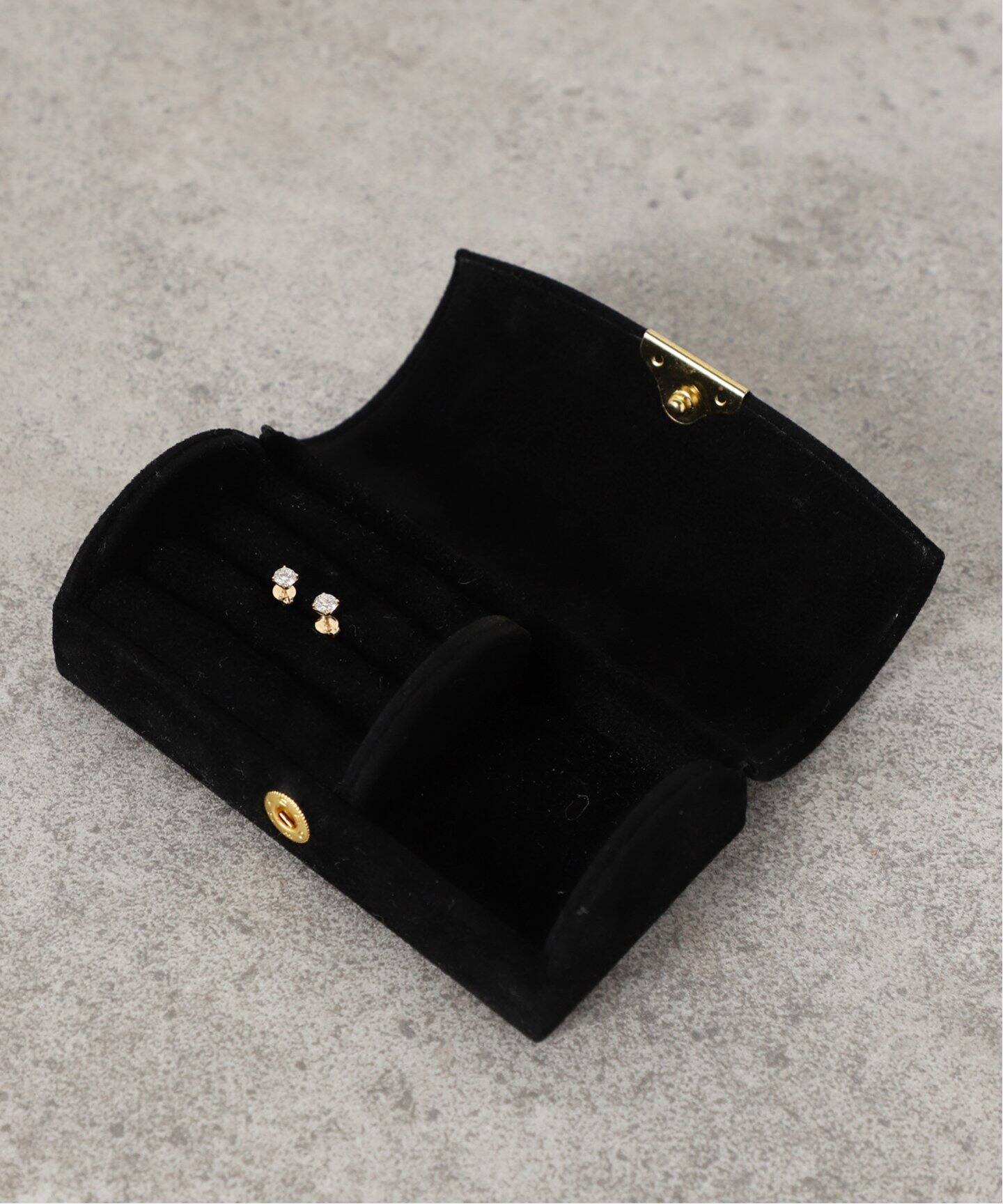 BONJOUR MADAME/ボンジュール マダム】DIAMOND PAIR ピアス（ピアス  