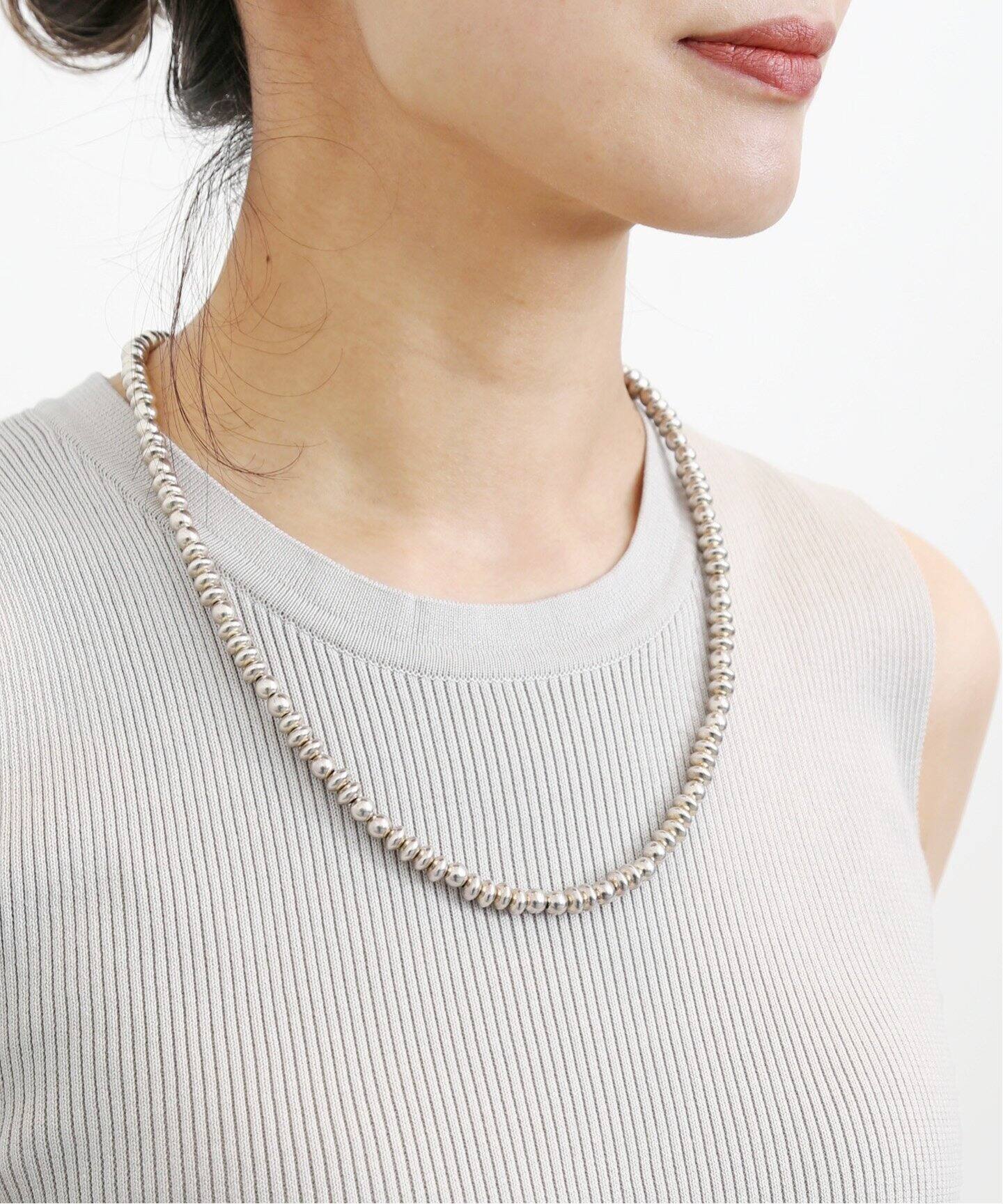 HARPO/ハルポ】Mix Navajo Pearl Necklace(45cm)（ネックレス）｜L  