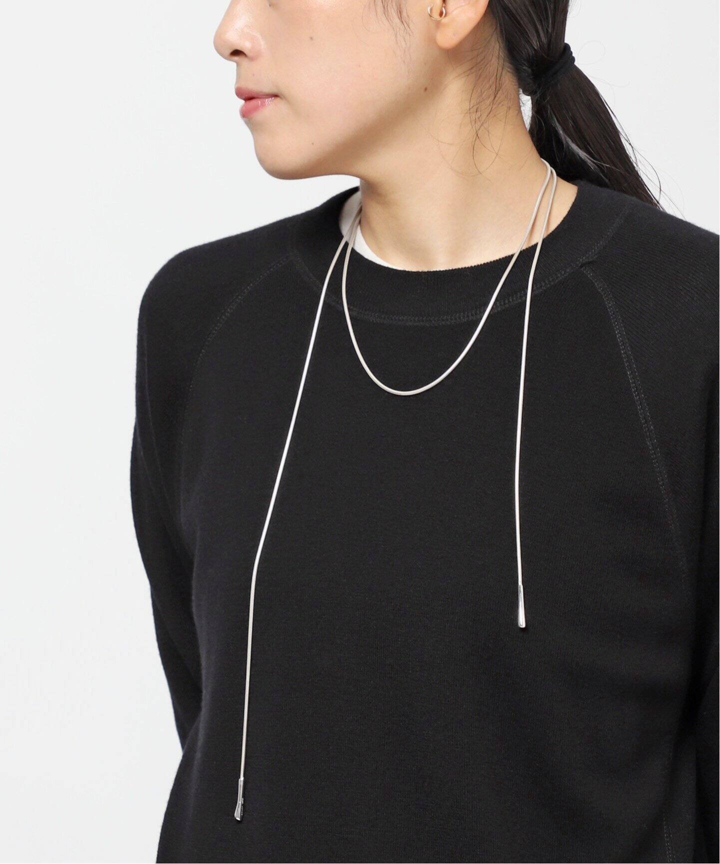 BONEE / ボーニー】silver string necklace（ネックレス）｜AP STUDIO 