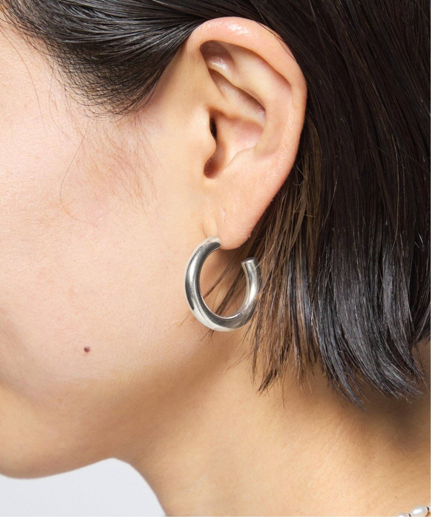 SOPHIE BUHAI 【ソフィーブハイ】リングシルバー 喜ばしく フープピアス