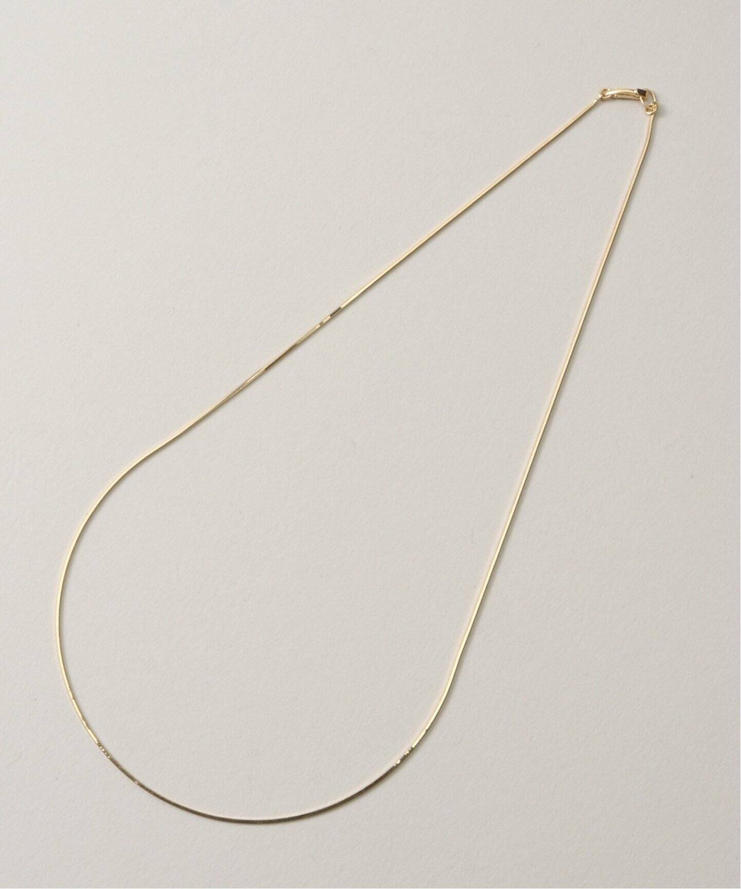 GIGI (gigi) Gold line necklace 38cm
