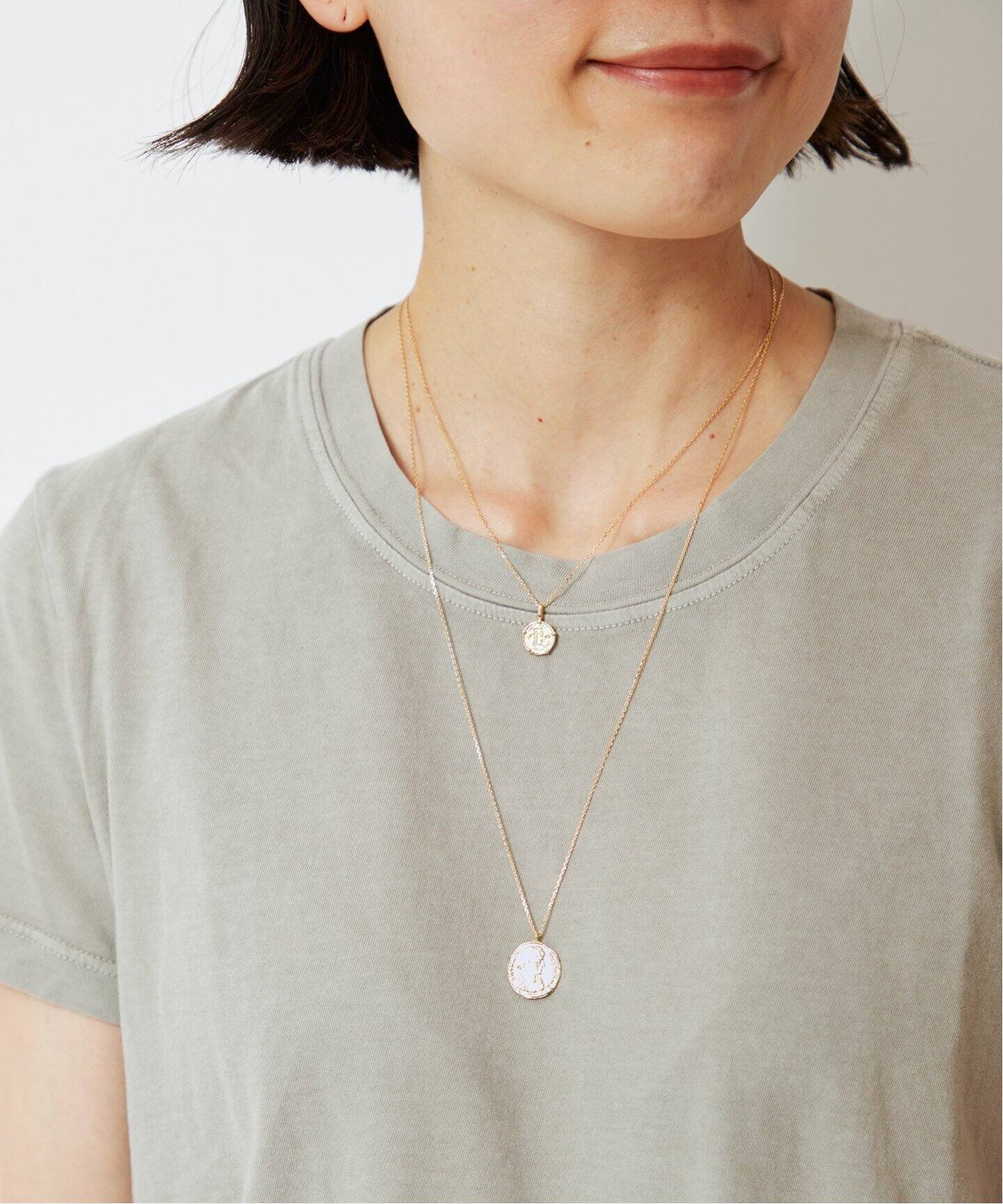 GIGI/ジジ】60cm Roman coin necklace（ネックレス）｜AP STUDIO 
