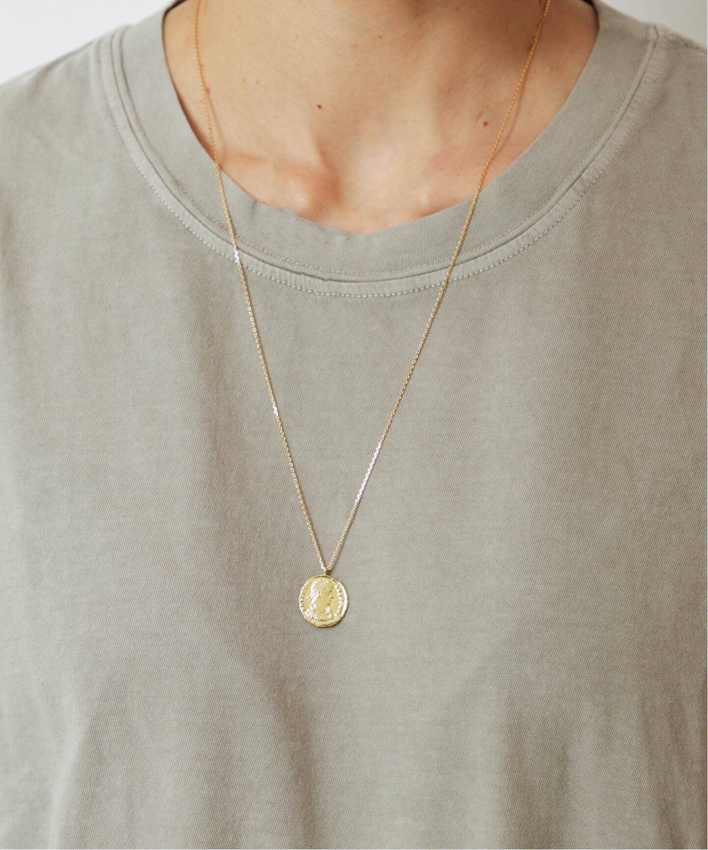 GIGI Roman coin ネックレス ネックレス Ｒｏｍａｎ ｃｏｉｎ ｎｅｃｋｌａｃｅ Ａ２００１９＊＊ | GIGI (Women)/ジジ