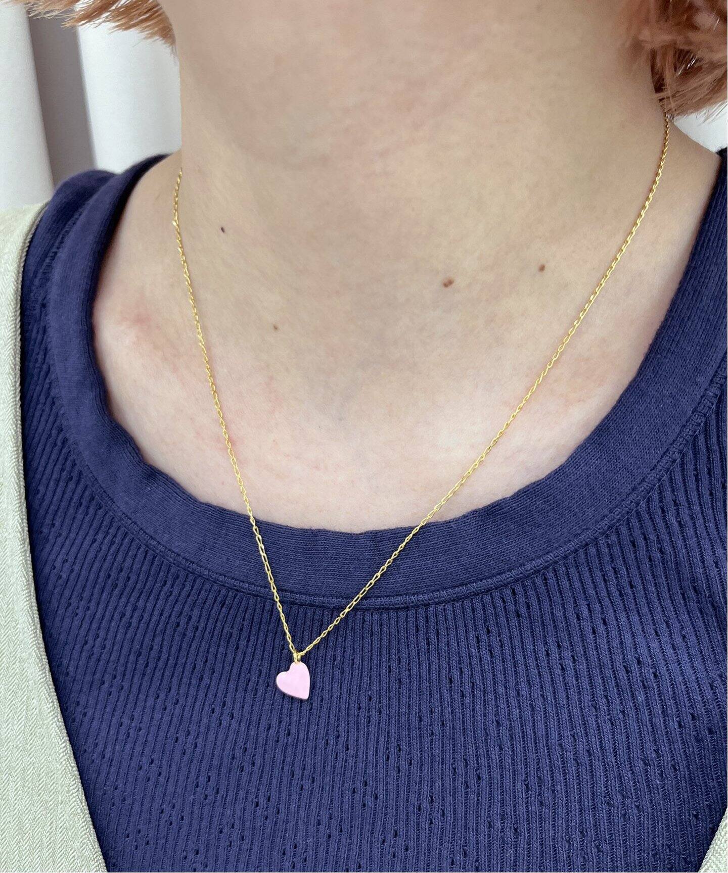 momocreatura/モモクリアチュラ】Enamel Heart Necklace（ネックレス  