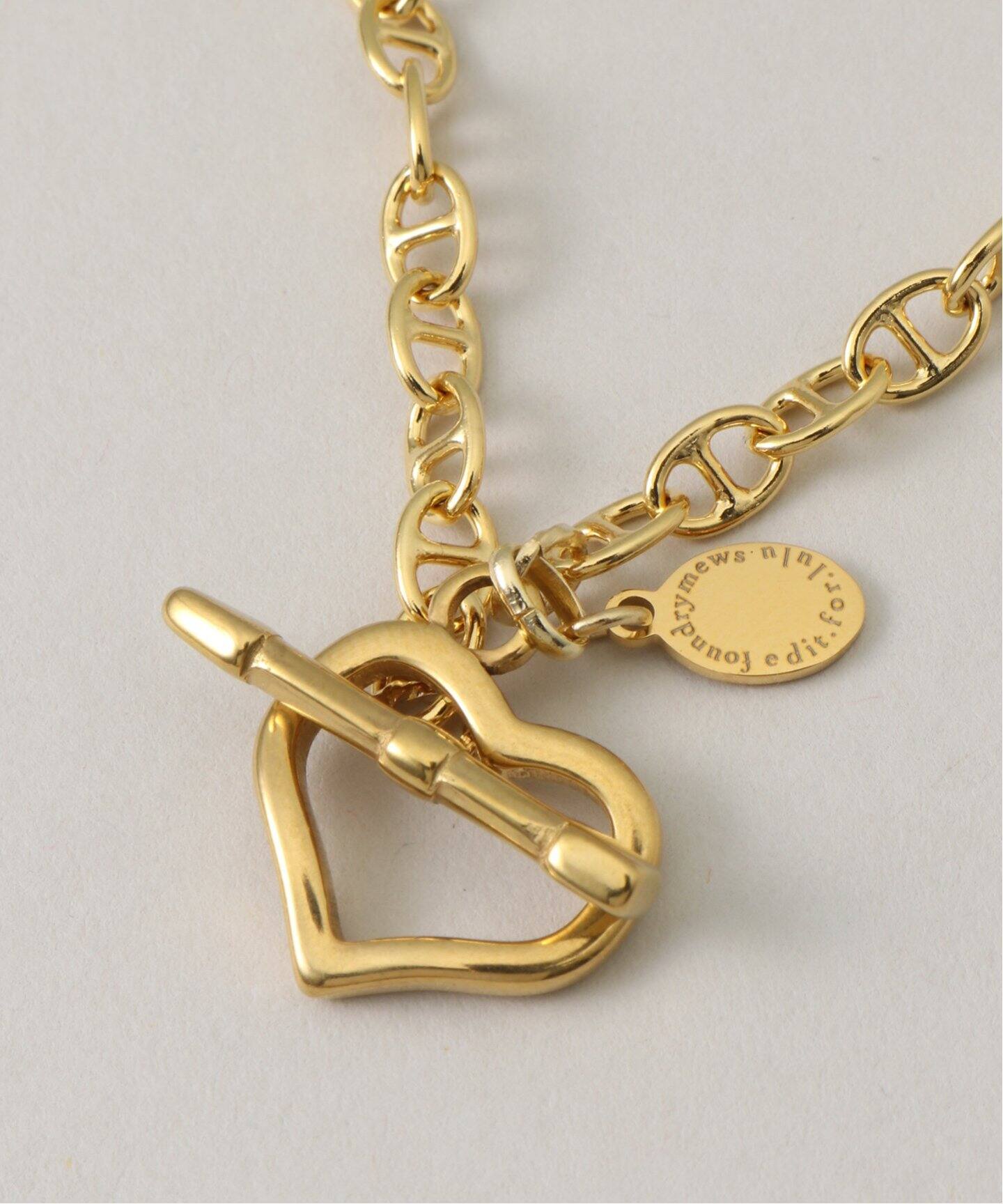 ≪別注≫【Foundry Mews × EDIT.FOR.LULU 】Heart necklace 
