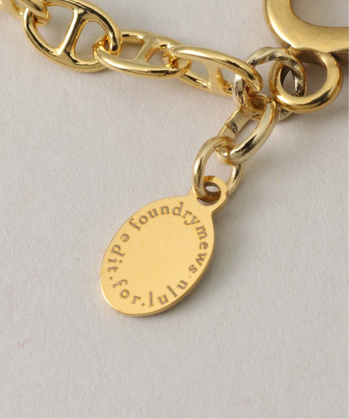 ≪別注≫【Foundry Mews × EDIT.FOR.LULU 】Heart necklace 