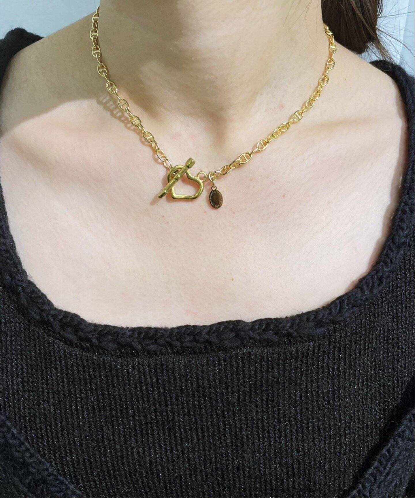 ≪別注≫【Foundry Mews × EDIT.FOR.LULU 】Heart necklace 