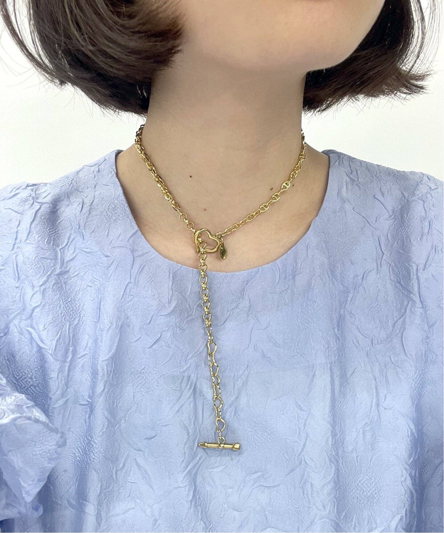 ≪別注≫【Foundry Mews × EDIT.FOR.LULU 】NEW Heart necklace 