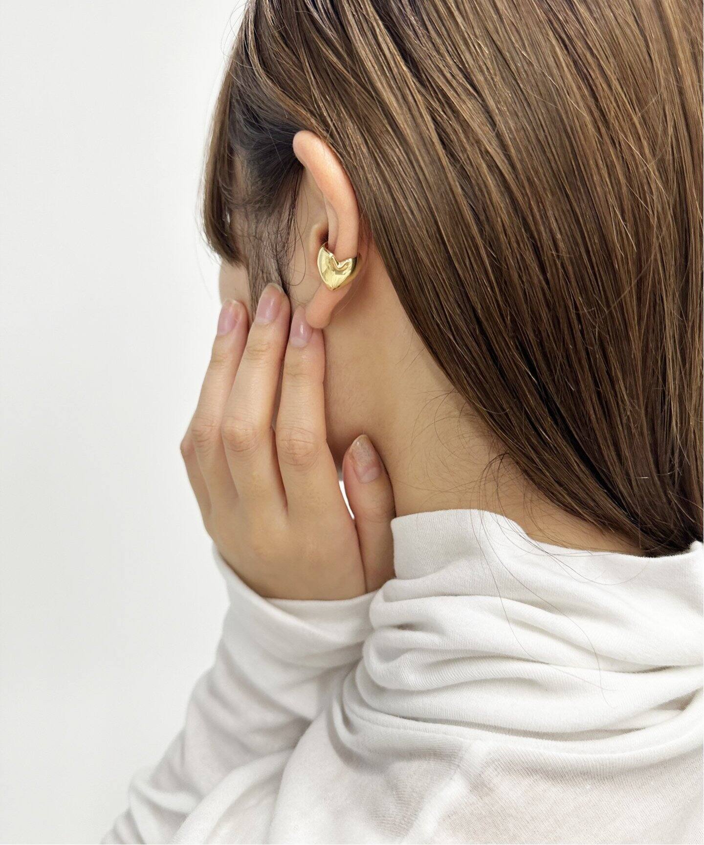 ANNIKA INEZ/アニカイネズ】Heart Earcuff（イヤーカフ）｜EDIT.FOR 
