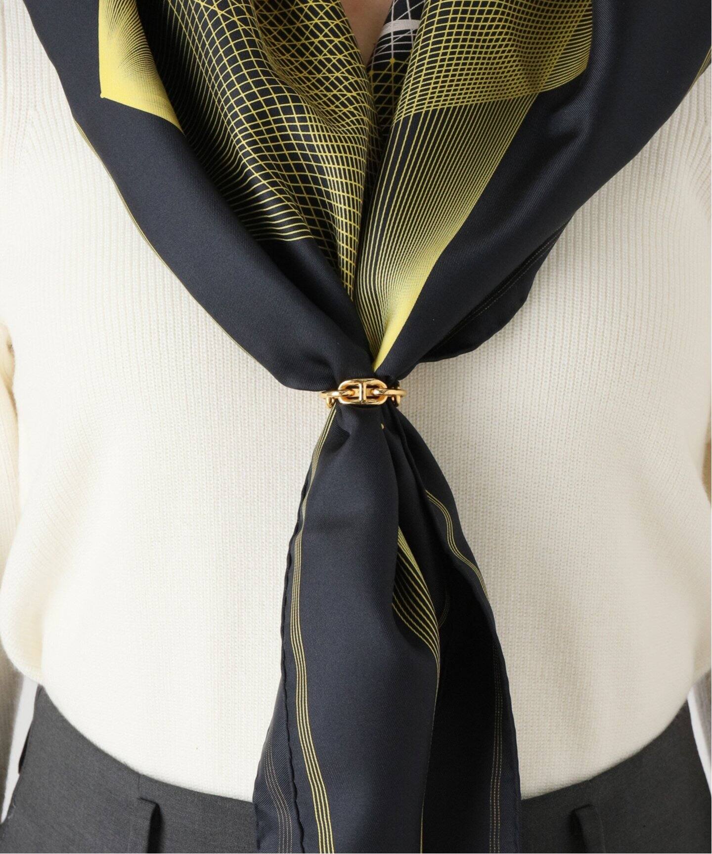 HERMES エルメススカーフ＆スカーフリング 