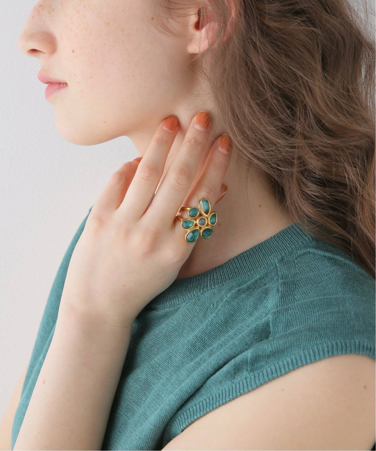GOOSSENS PARIS/グーセンスパリ】MINI CABOCHONS ring（リング）｜IENA 