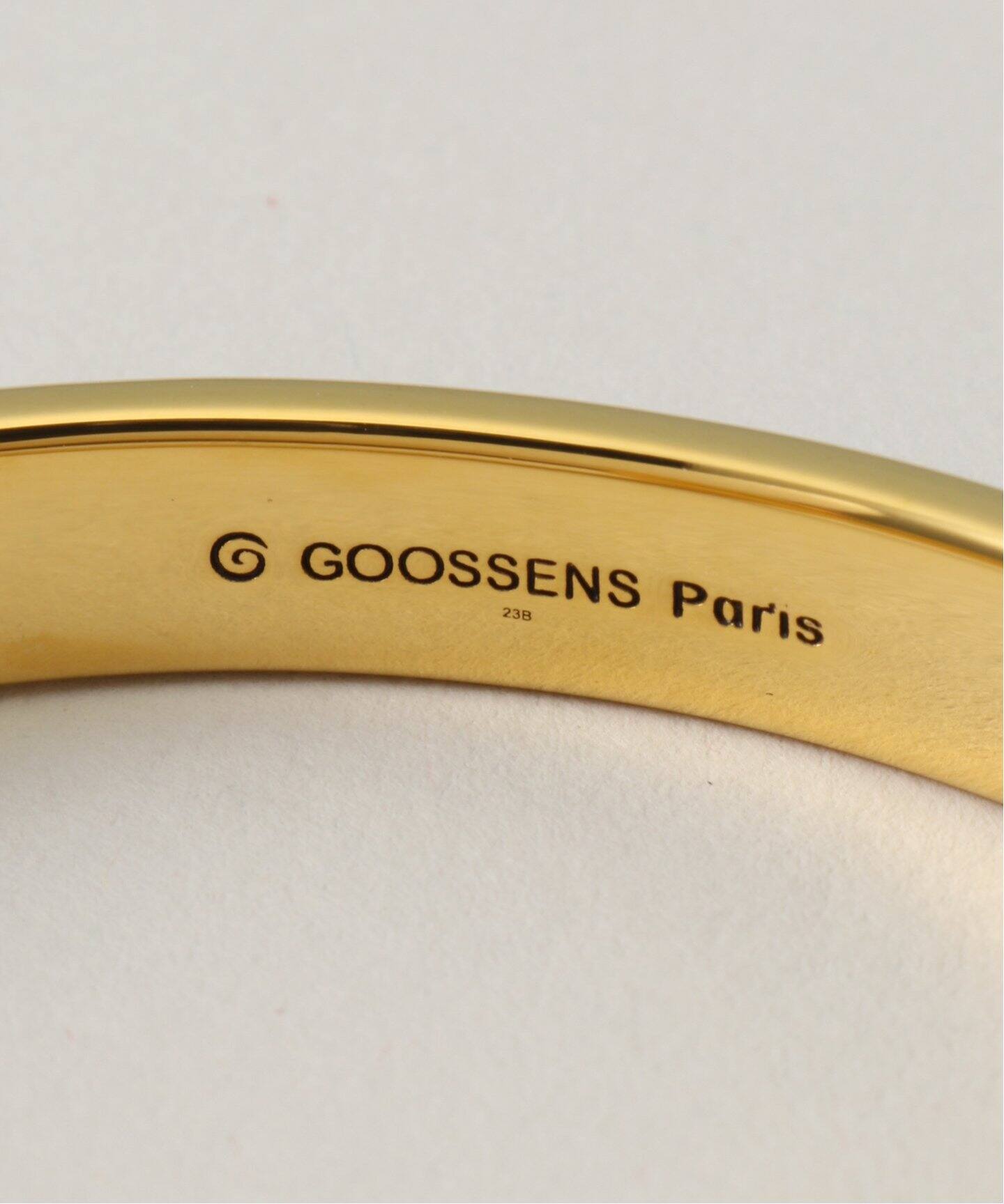 GOOSENS Paris/グーセンスパリデザインゴールドバングル