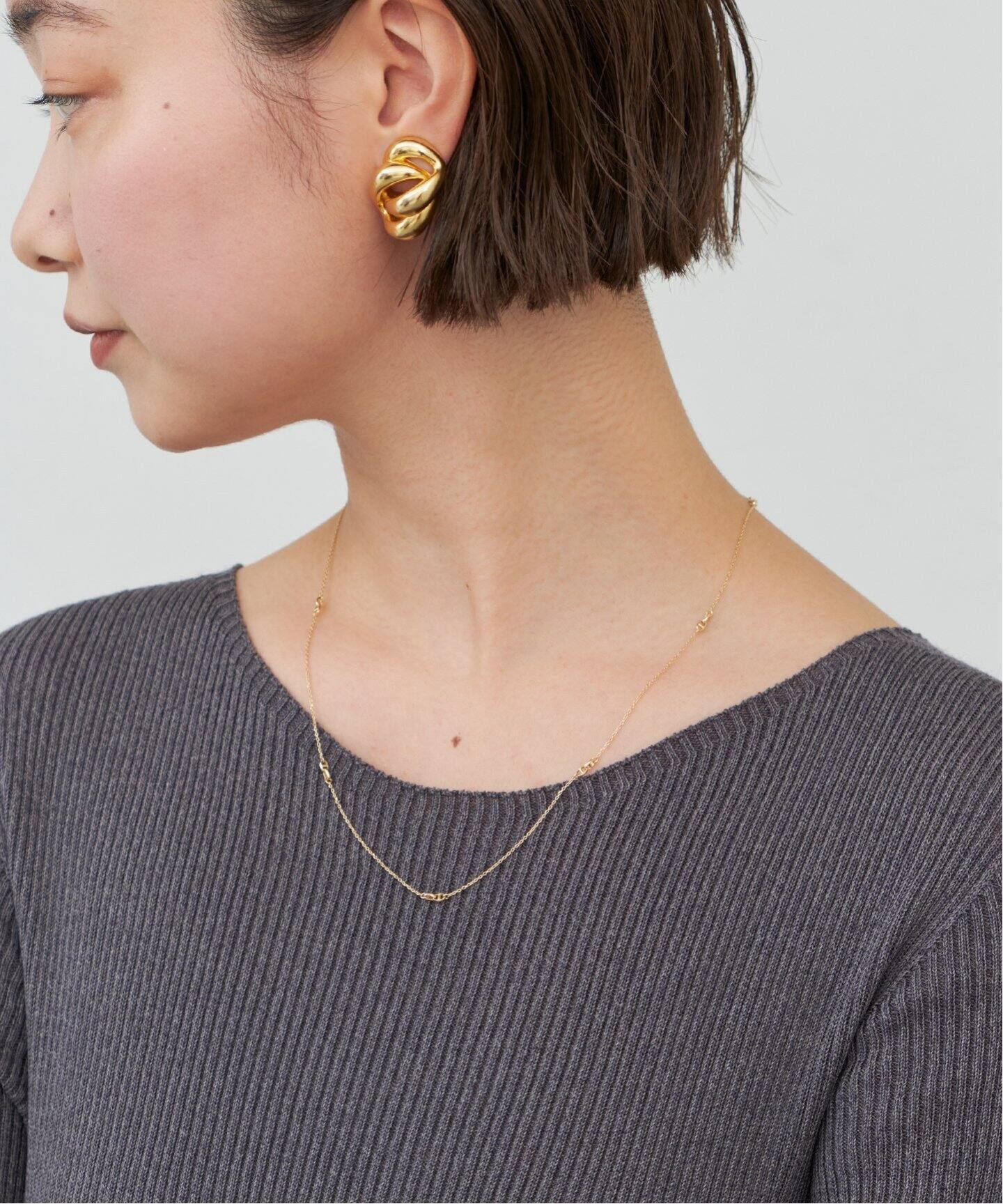 新品】GIGI Anchor station necklace