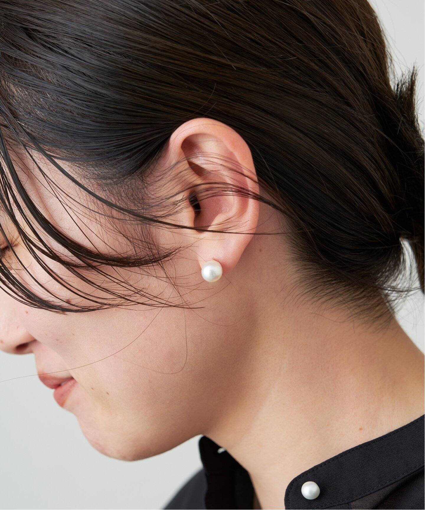GIGI/ジジ】pour IENA 別注 アコヤバロックパールピアス（ピアス（両耳 
