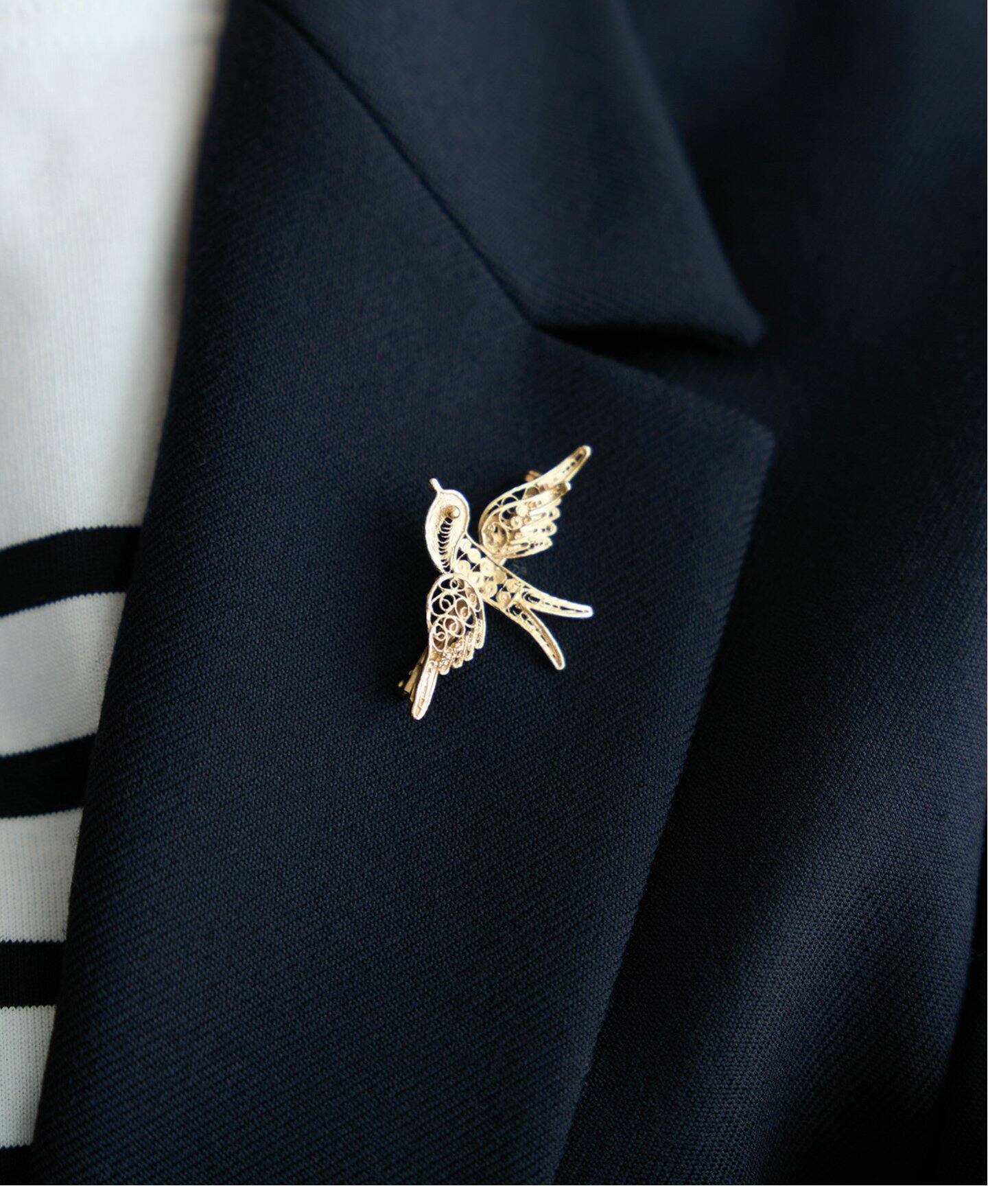 Junco Paris/ジュンコパリ】 bird brooch ブローチ（その他 