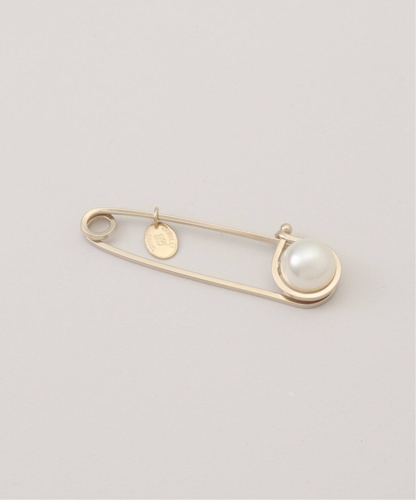 Junco Paris/ジュンコパリ】big glass pearl brooch ブローチ（その他 