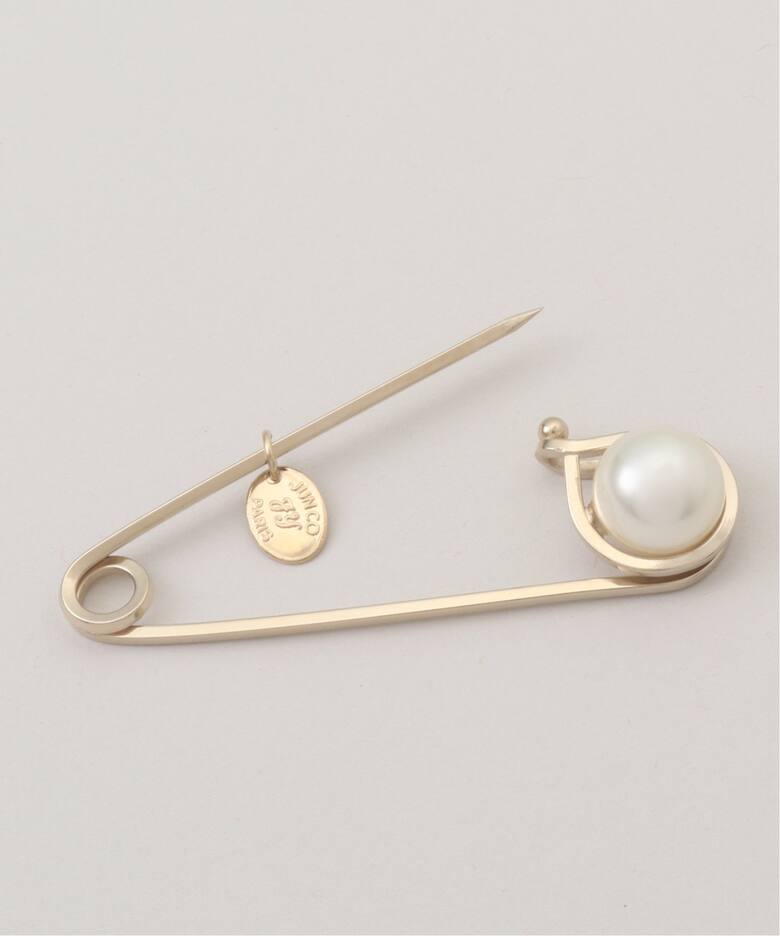 Junco Paris/ジュンコパリ】big glass pearl brooch ブローチ（その他 
