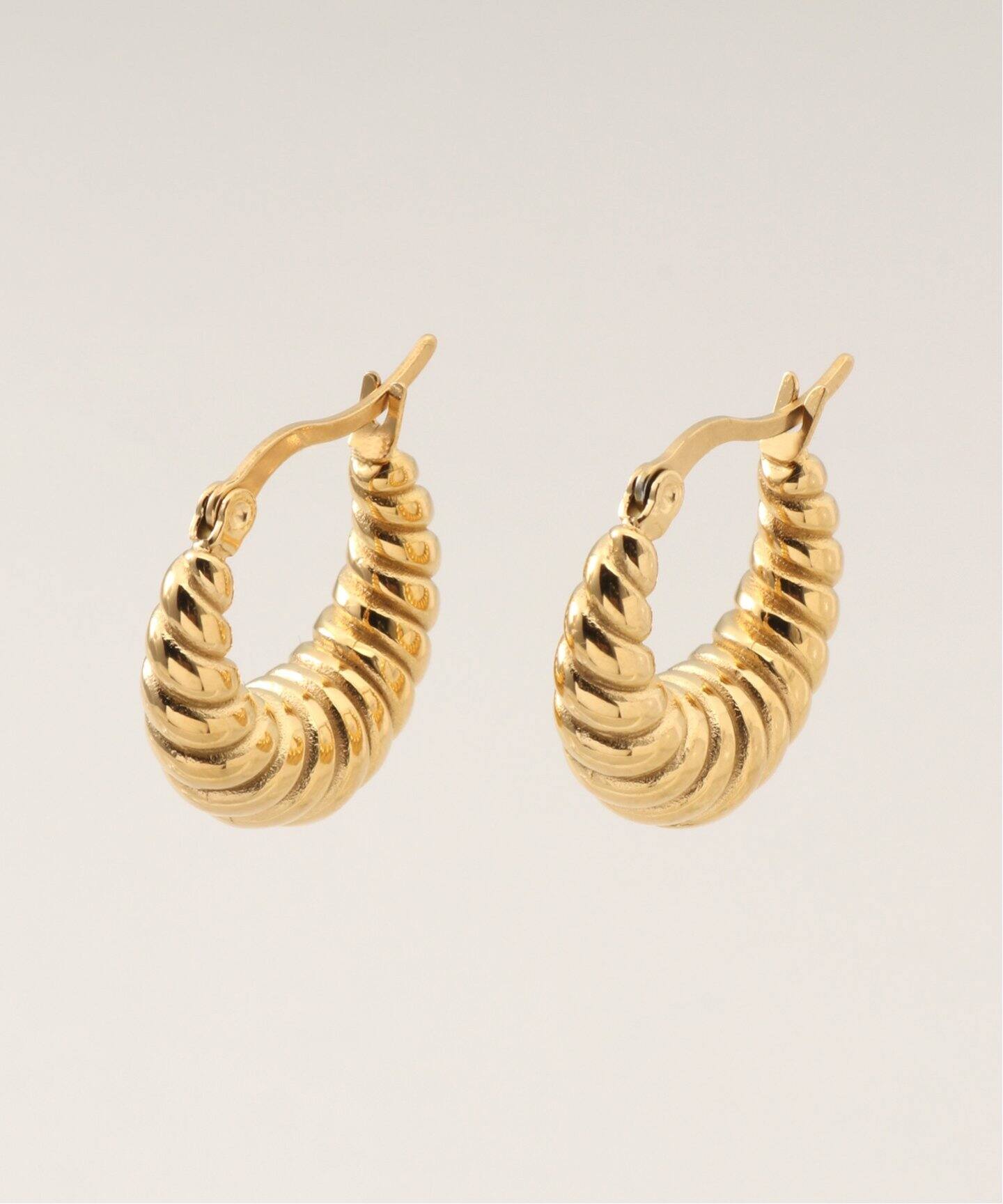 Bijou de M 聞かし クロワッサンピアス Croissant Earring