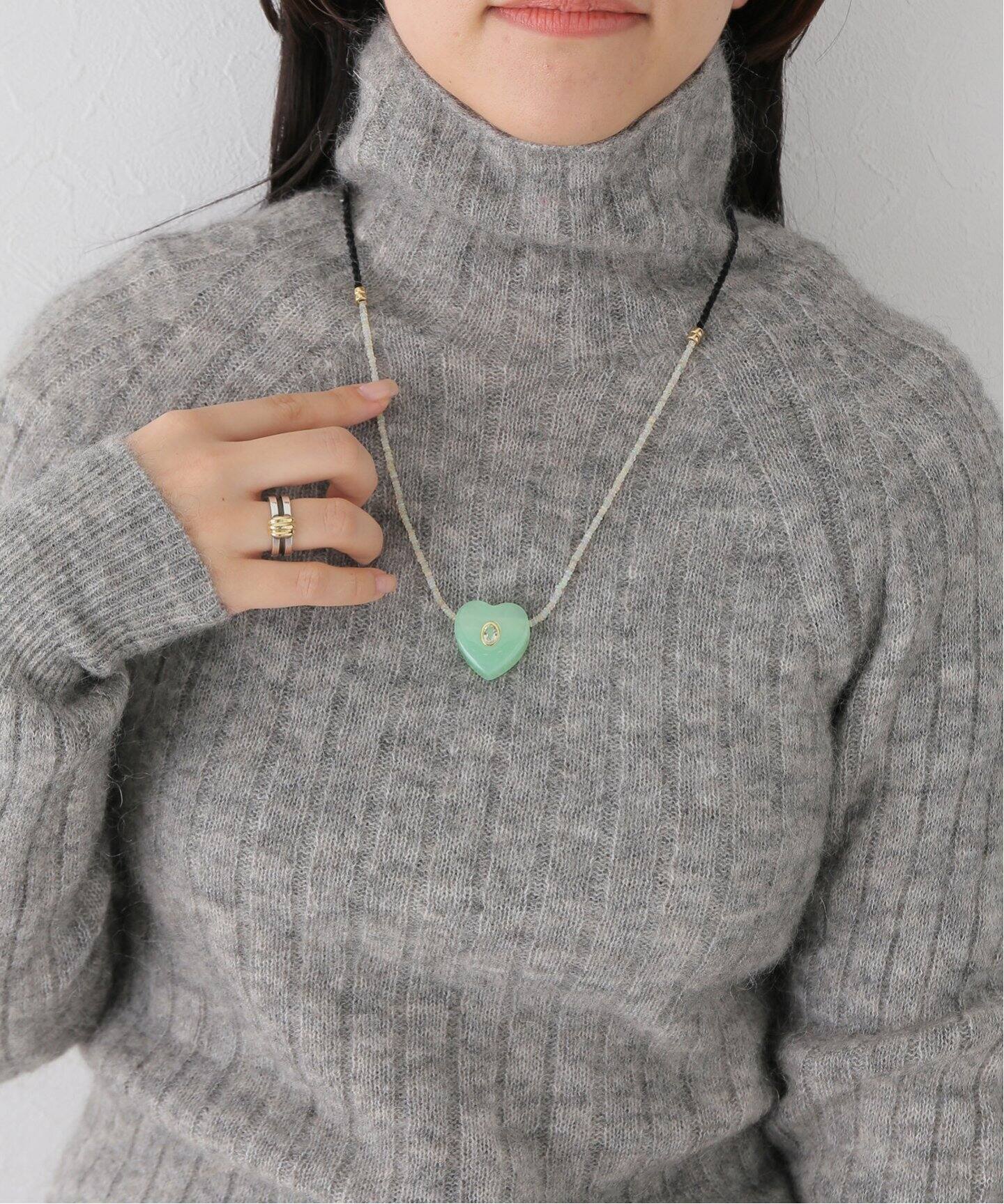 Lizzie Fortunato/リジーフォルトゥナート】GEMINI NECKLACE IN MINT 