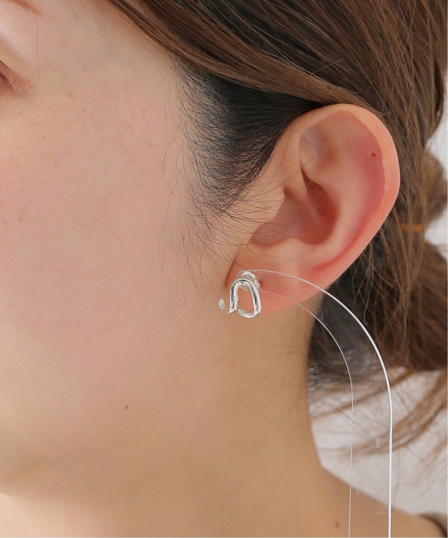 SAPIR BACHAR／サピア バシャール】MINI ORNAMENT ピアス（両耳 