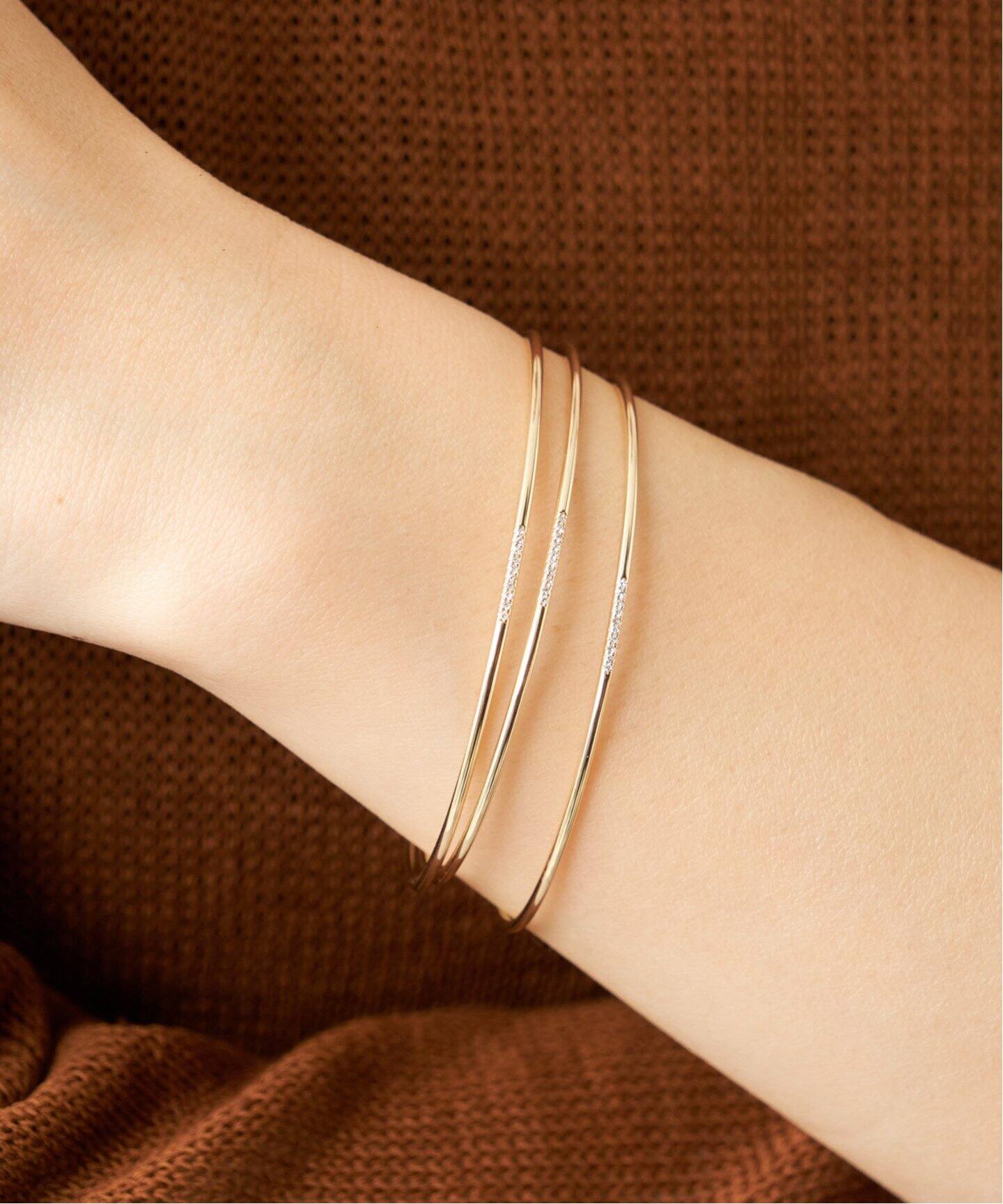 Gabriela Artigas】 別注 10 DIAMONDS TUFF バングル（ブレスレット  