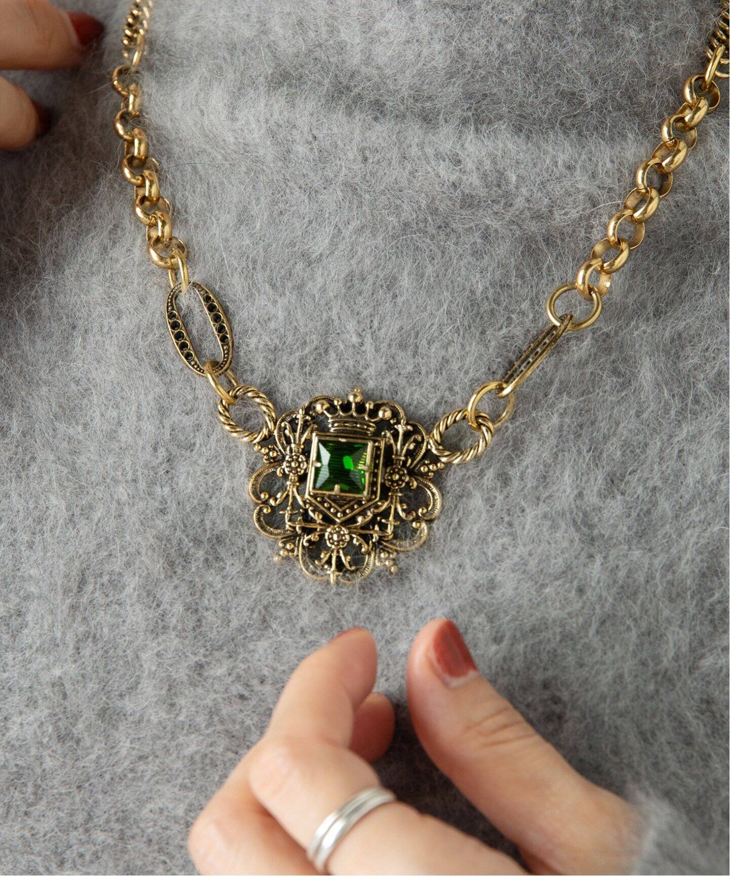 RADA/ラダ】ネックレス(green)（ネックレス）｜VERMEIL par iena 