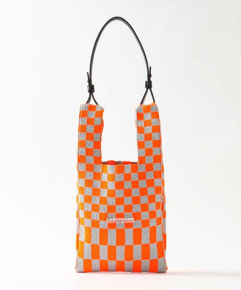 LASTFRAME METALLIC ICHIMATSU MARKET BAG（ハンドバッグ）｜BOICE  