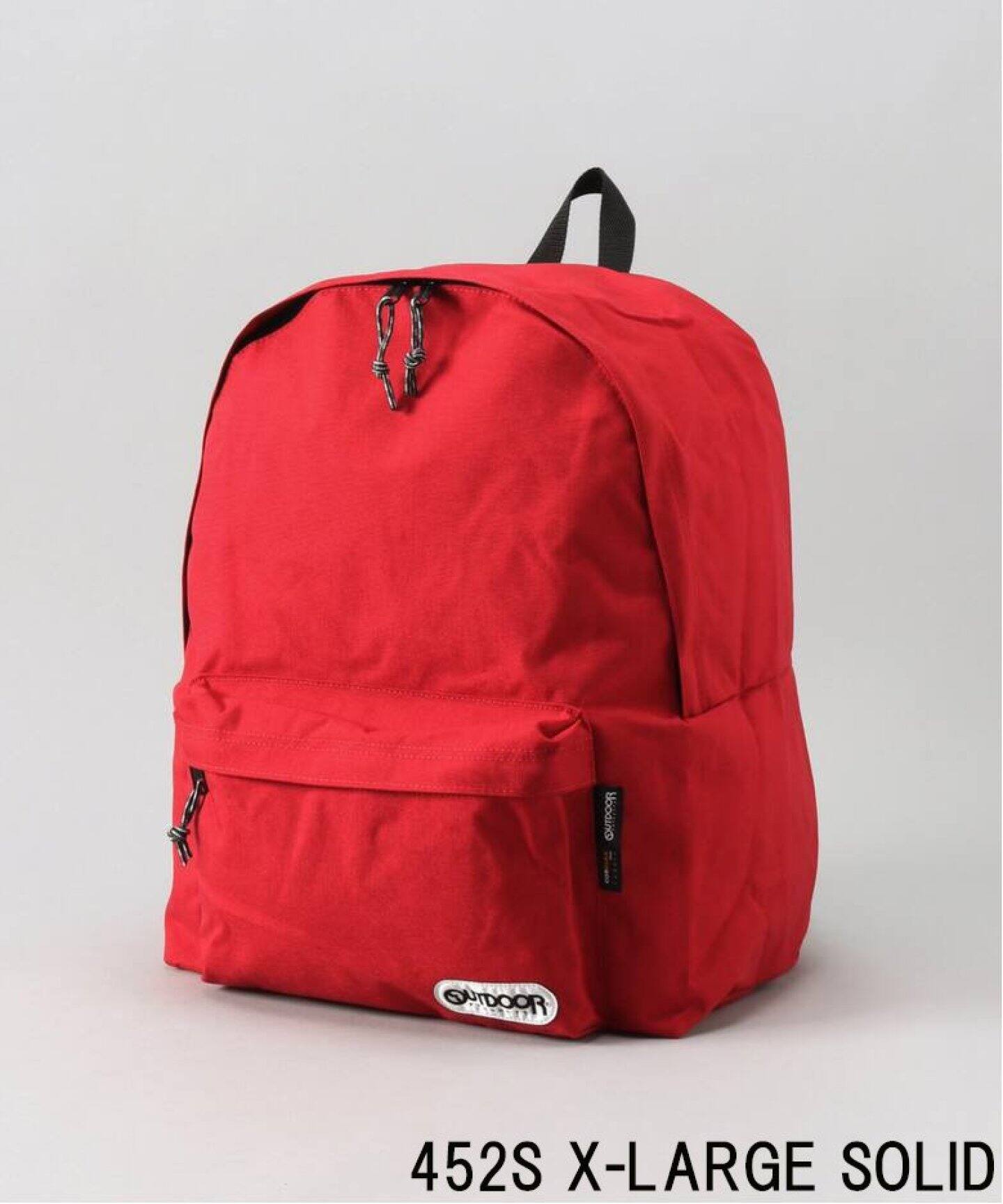 X LARGE リュック 赤 Brooks Brothers x OUTDOOR PRODUCTS コーデュラ 