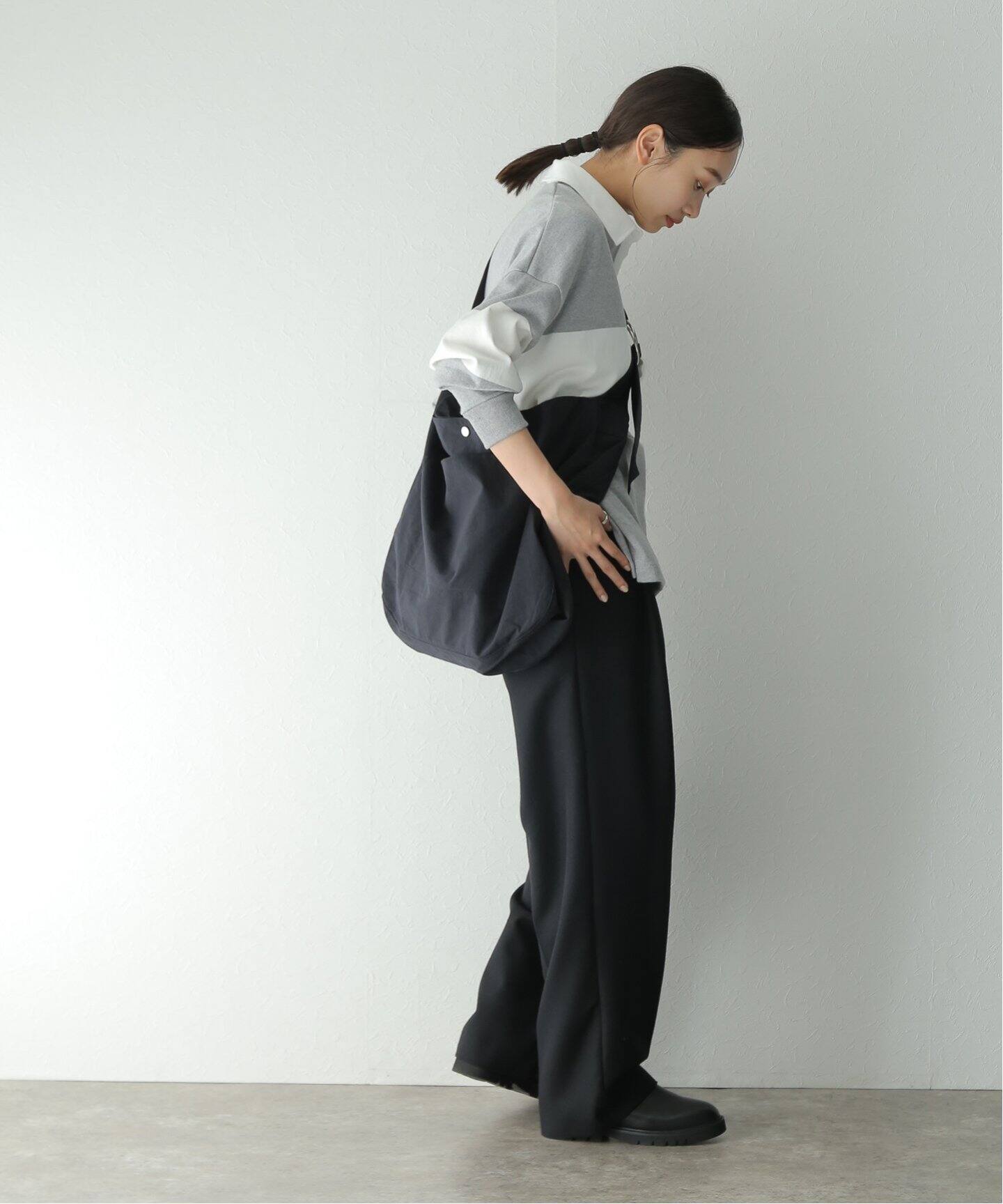 MY___ / マイ】 NYLON CANVAS SHOULDER BAG（UNISEX）（ショルダー 