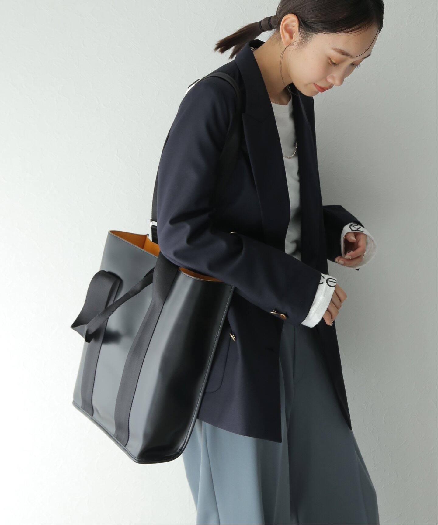 MY___ / マイ】 MY_ベッチュウPIENI DOUBLE BAG(L)（ショルダーバッグ 