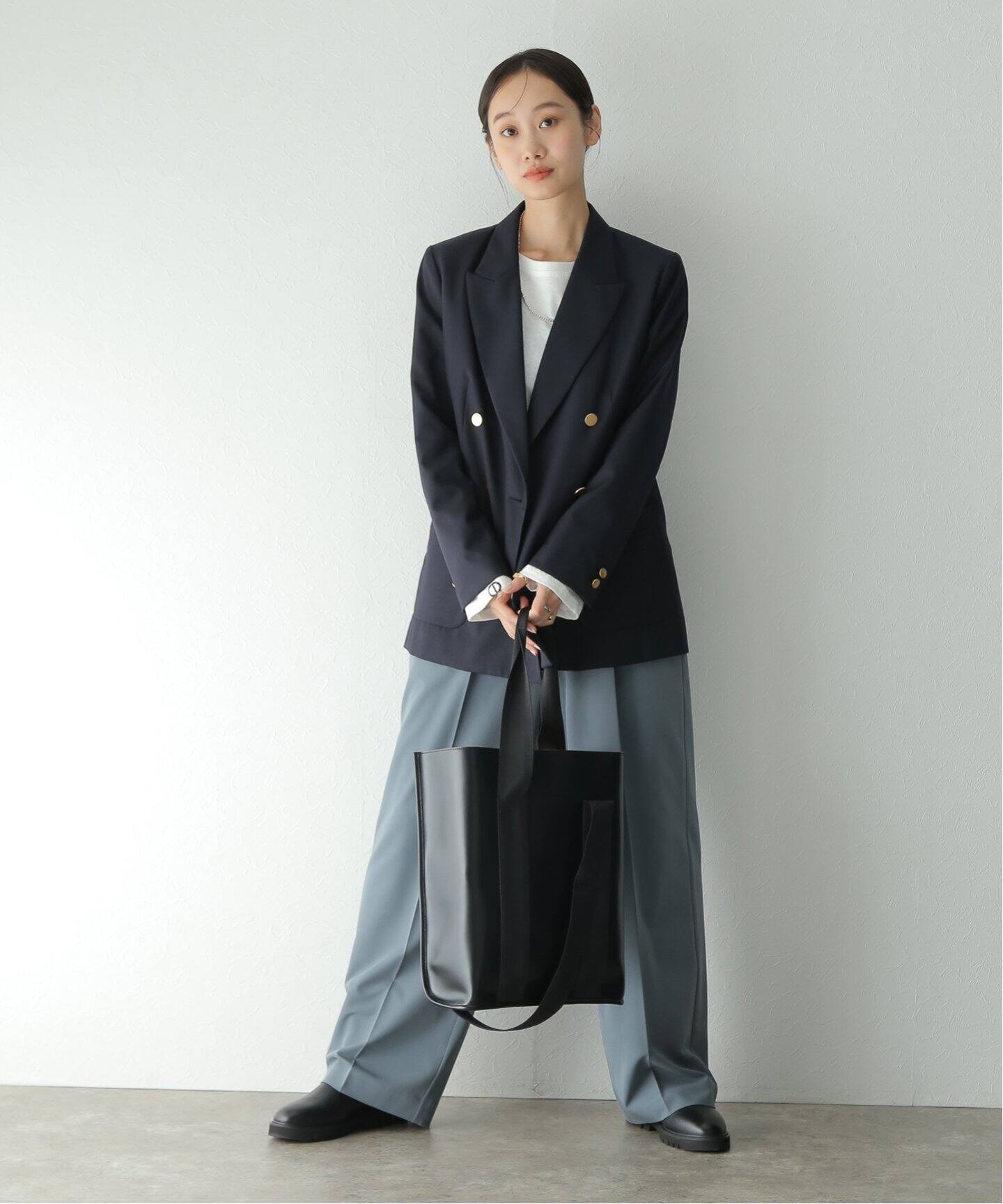 MY___ / マイ】 MY_ベッチュウPIENI DOUBLE BAG(L)（ショルダーバッグ 