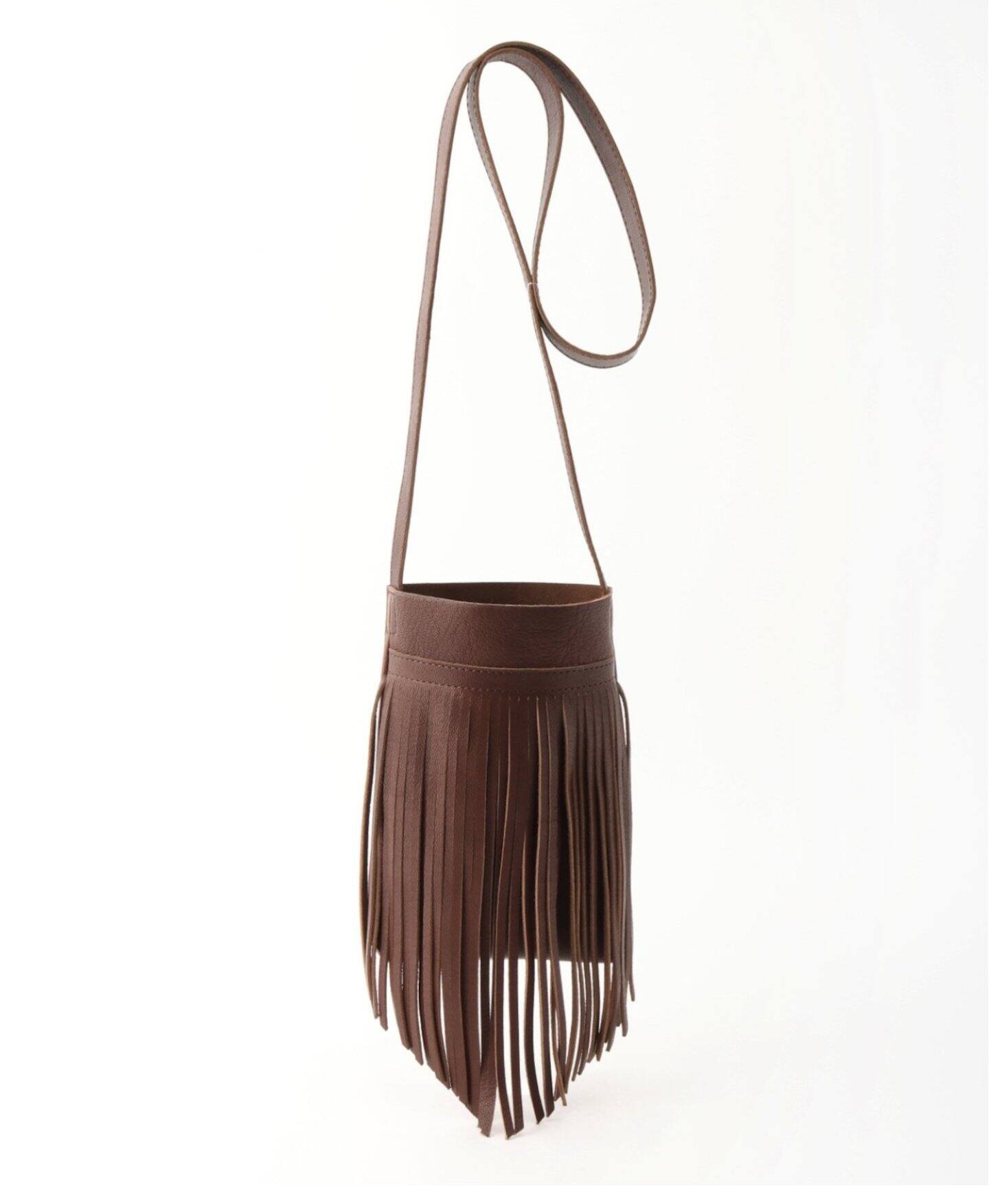 MASTER&Co./マスター&コー】栃木レザー FRINGE MINI POUCH（ショルダー 