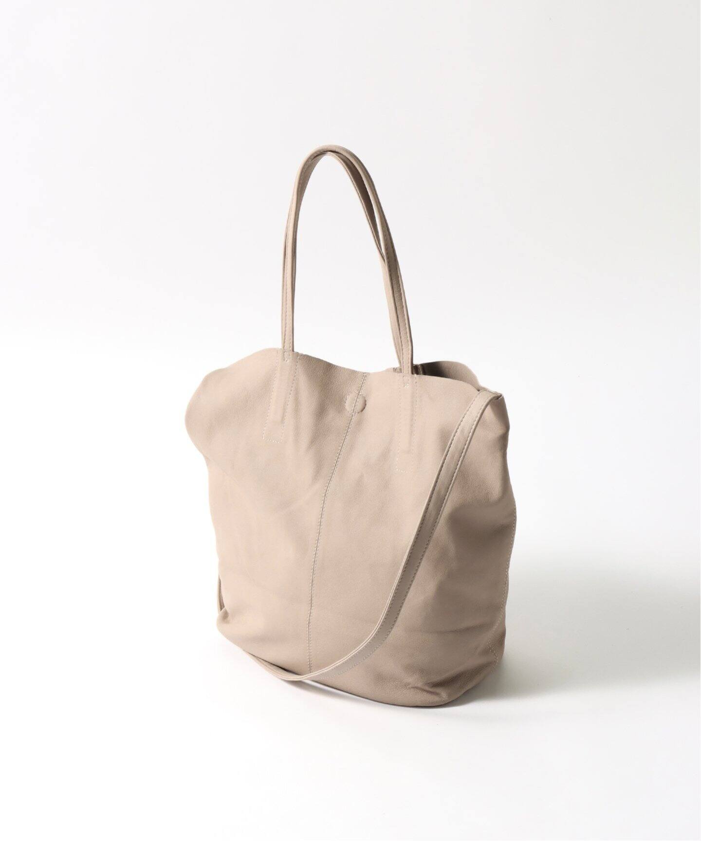 Morphee / モルフェ】GOAT LEATHER 3WAY MEDIUM TOTE（ショルダー 