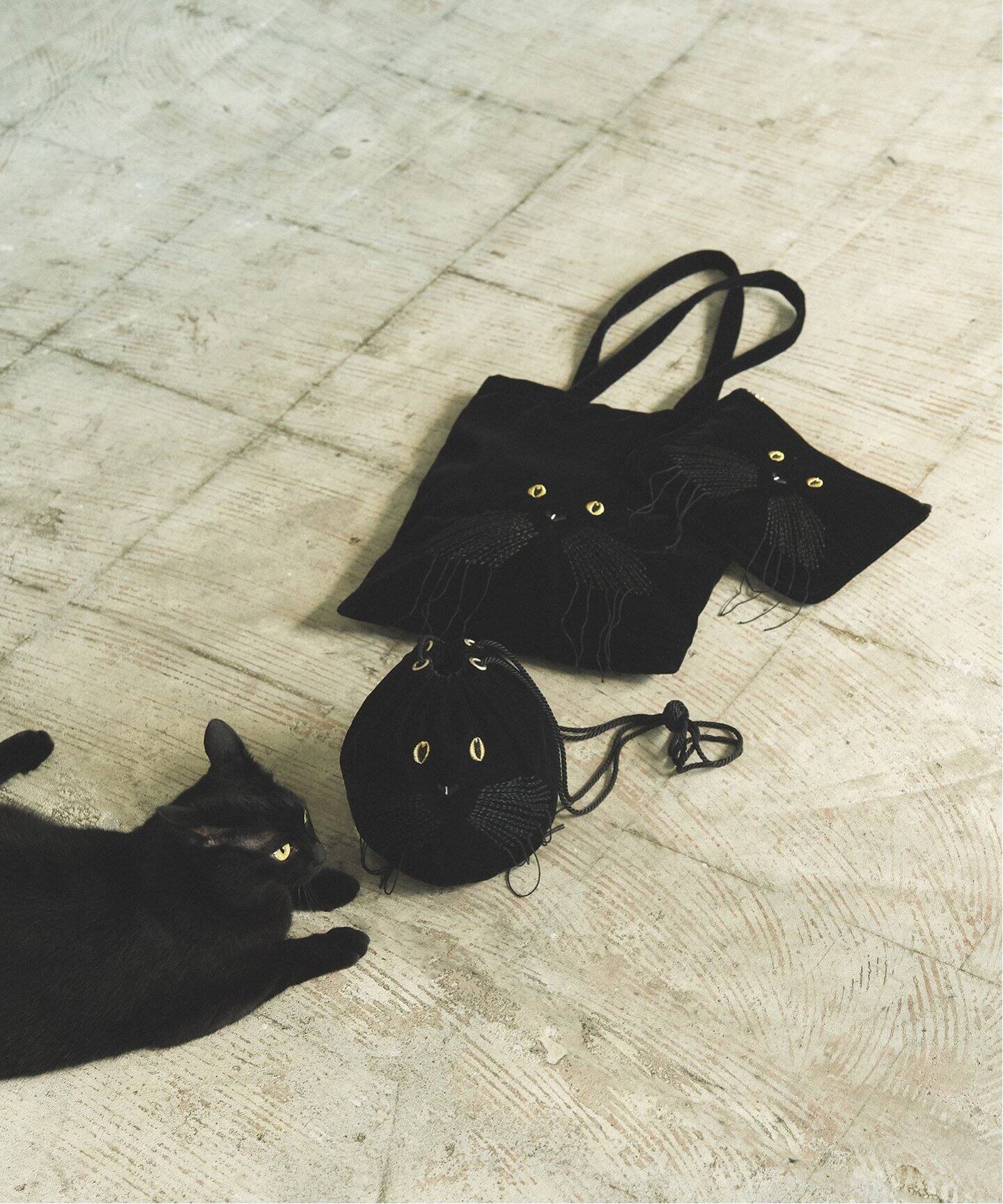 CAT IN DA HOUSE！】クロネコキンチャク3：バッグ（その他バッグ 