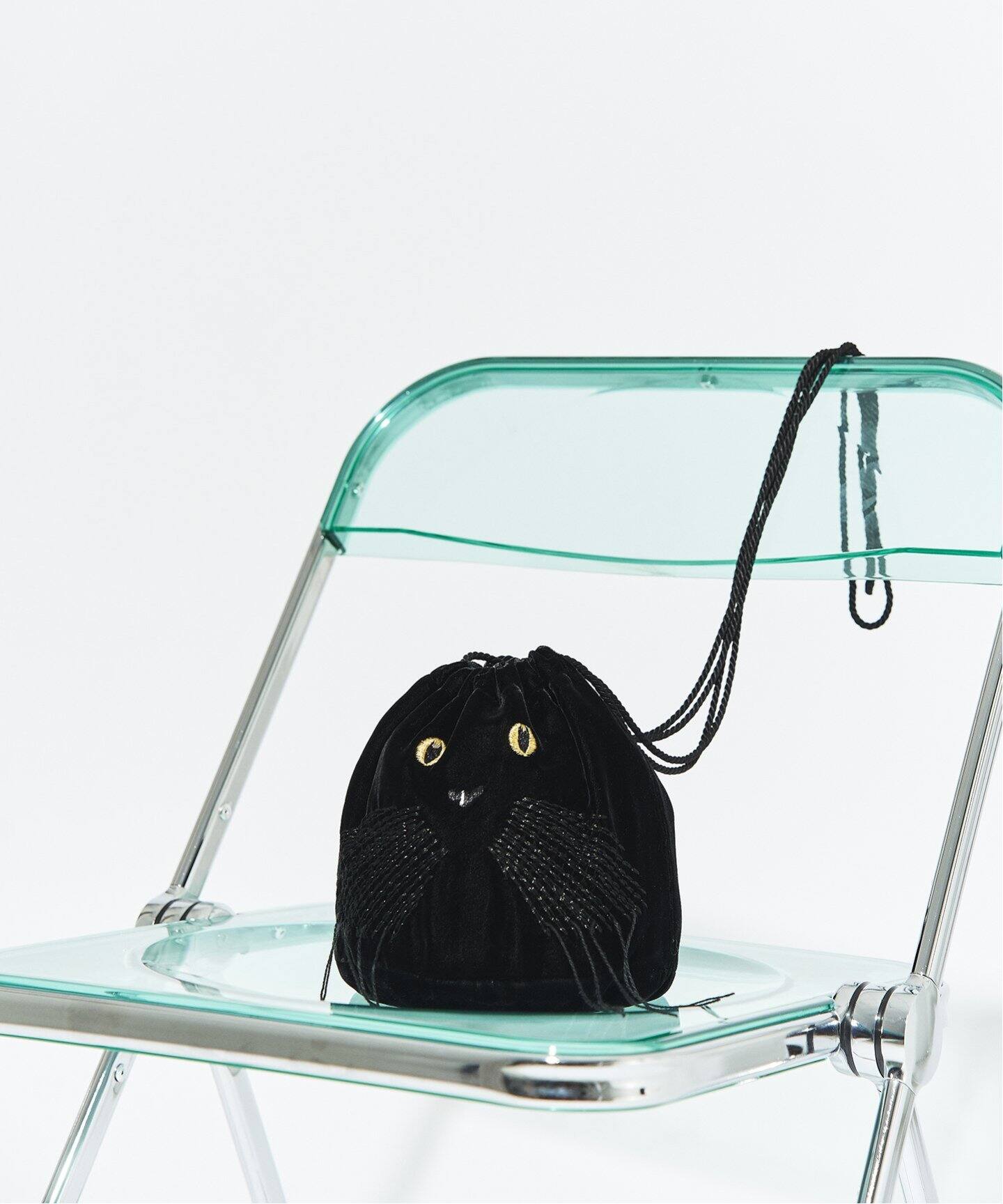 CAT IN DA HOUSE！】クロネコキンチャク3：バッグ（その他バッグ  