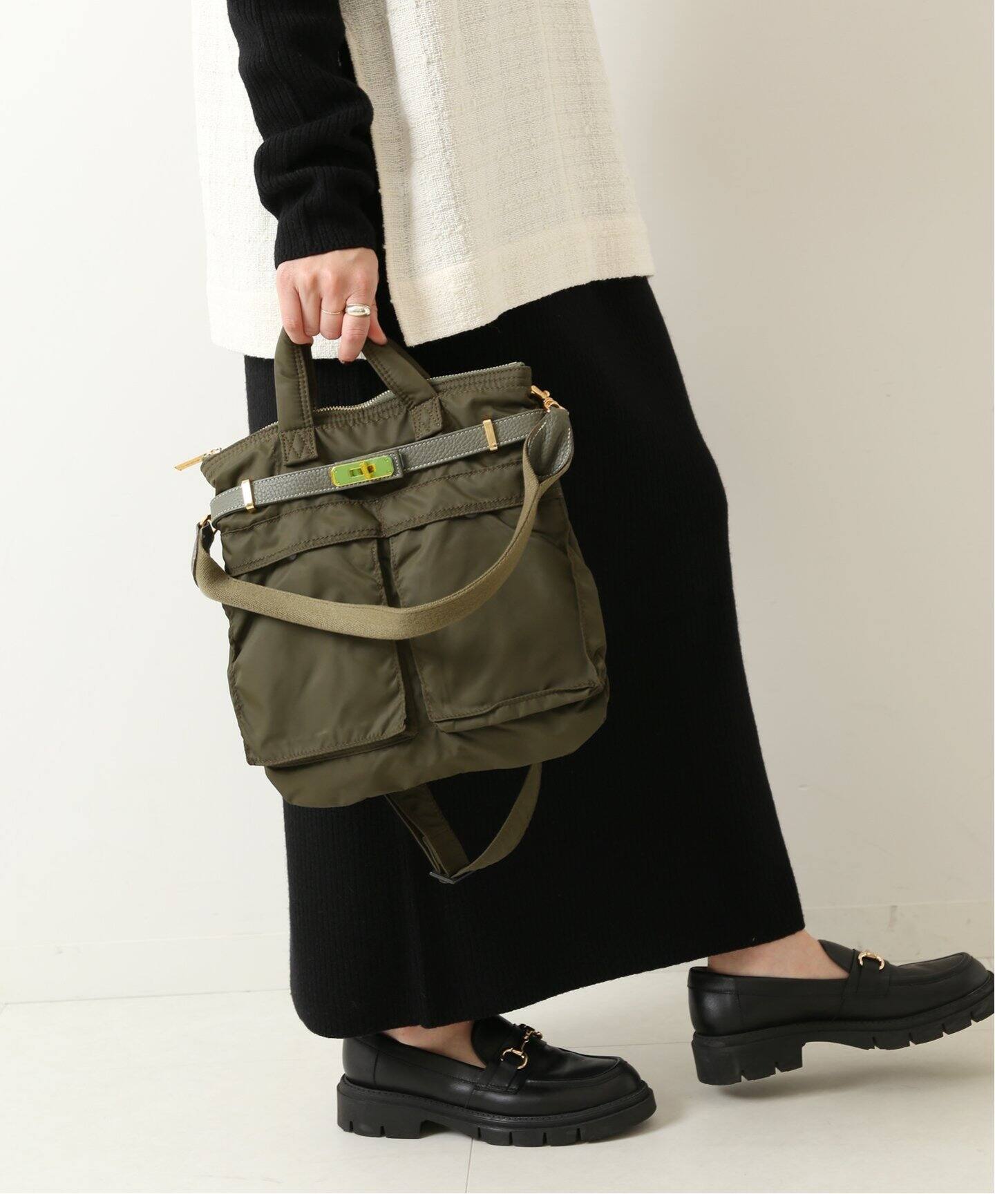 sita parantica/ シータパランティカ】MIL HELMET BAG（ショルダー 