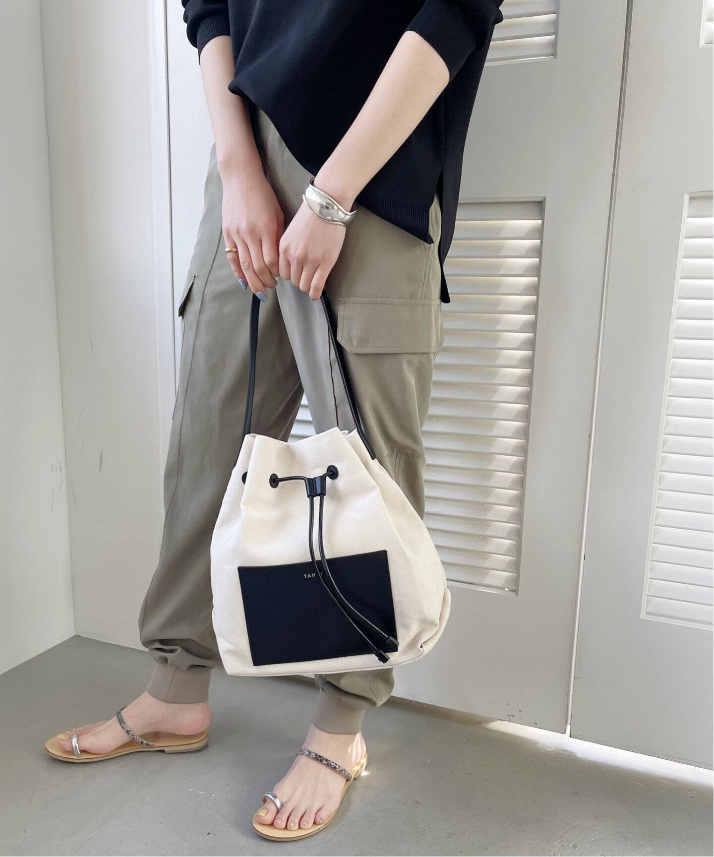 YAHKI/ヤーキ】 巾着ショルダーバッグ（ショルダーバッグ）｜Spick and  