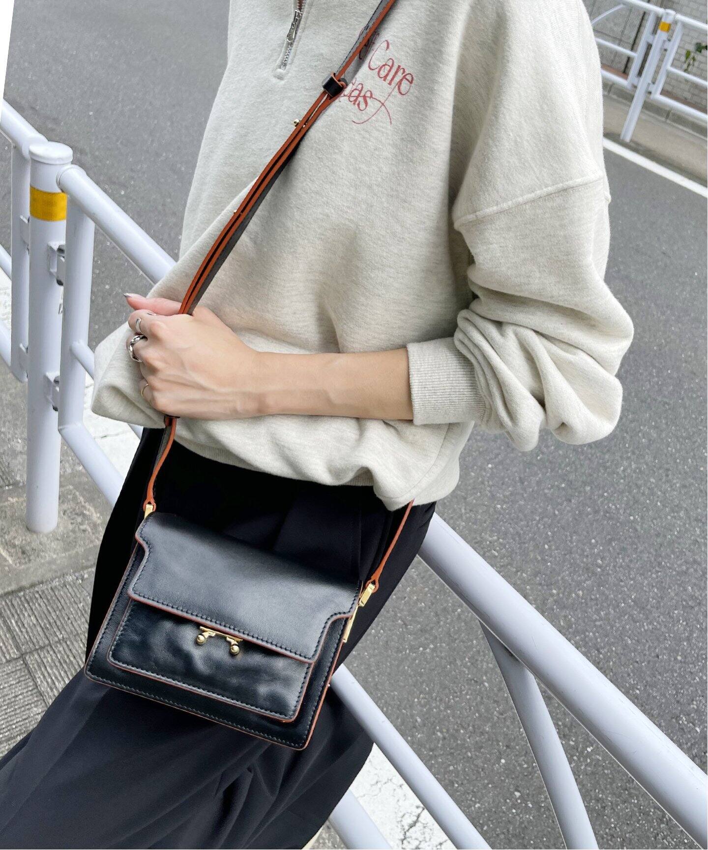 ≪一部店舗+WEB限定≫【MARNI/マルニ】TRUNK SOFT MINI（ショルダー 