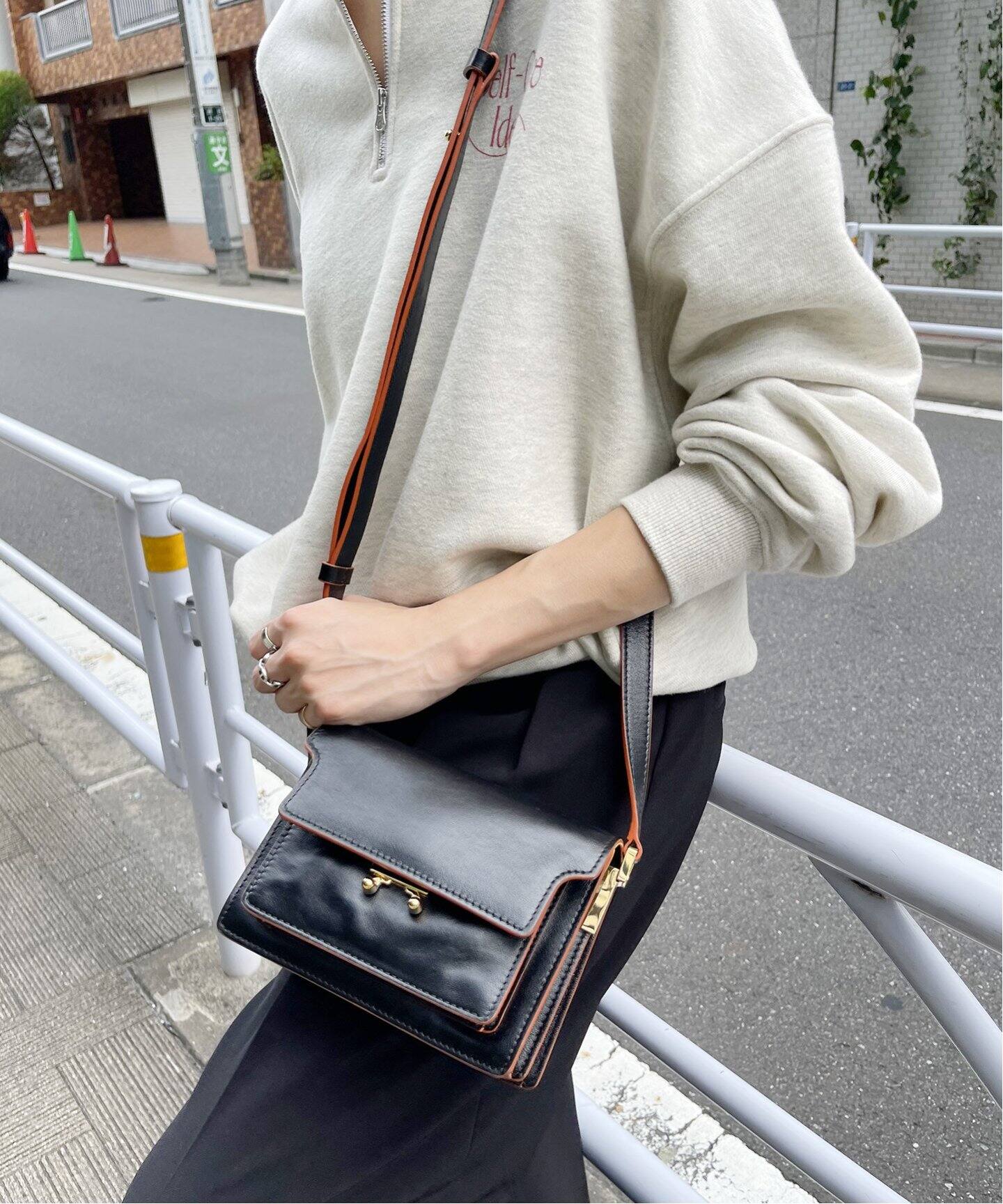 ≪一部店舗+WEB限定≫【MARNI/マルニ】TRUNK SOFT MINI（ショルダー  