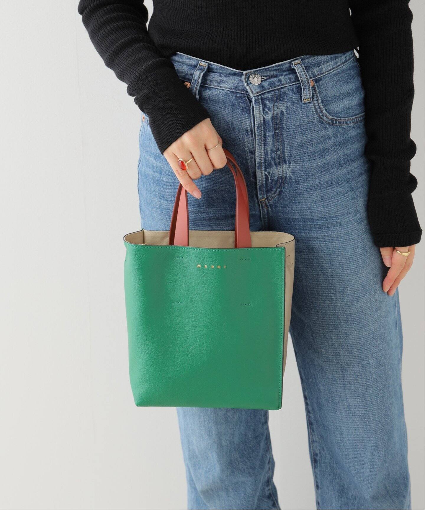 ≪一部店舗+WEB限定≫【MARNI/マルニ】MUSEO SOFT MINI（トートバッグ 