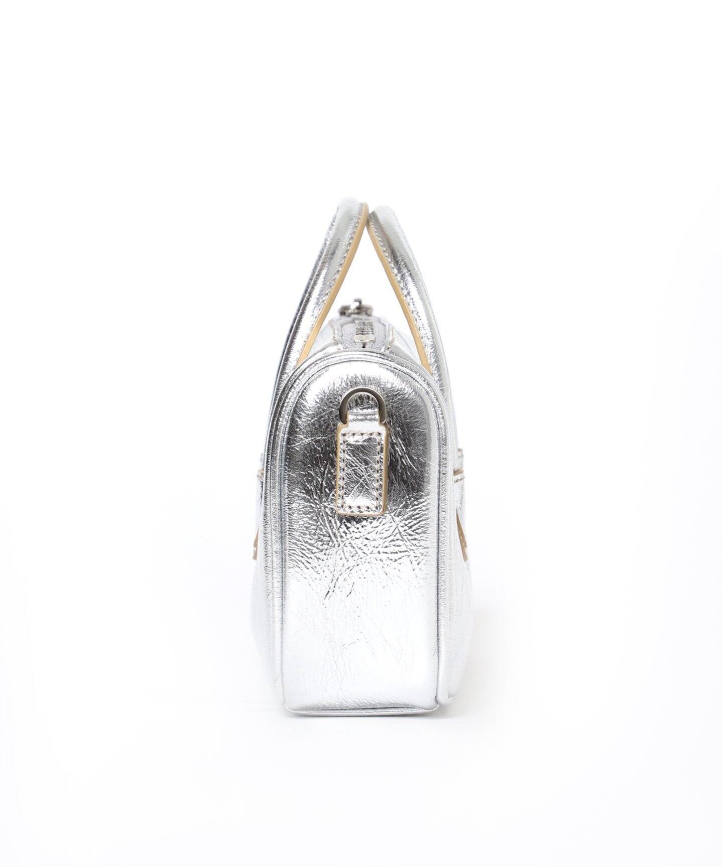 MARGE SHERWOOD/マージシャーウッド】ZIPPER S BAG metalic  